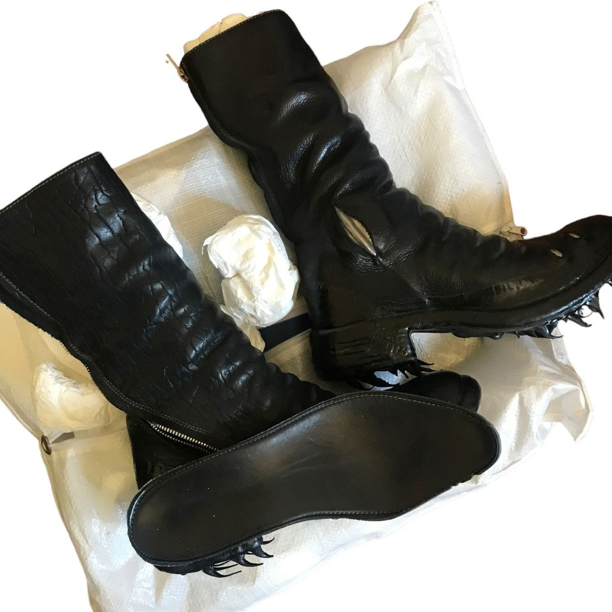 Carol Christian Poell Ccp prosthetic drip boots Size US 8.5 / EU 41-42 - 9 Thumbnail