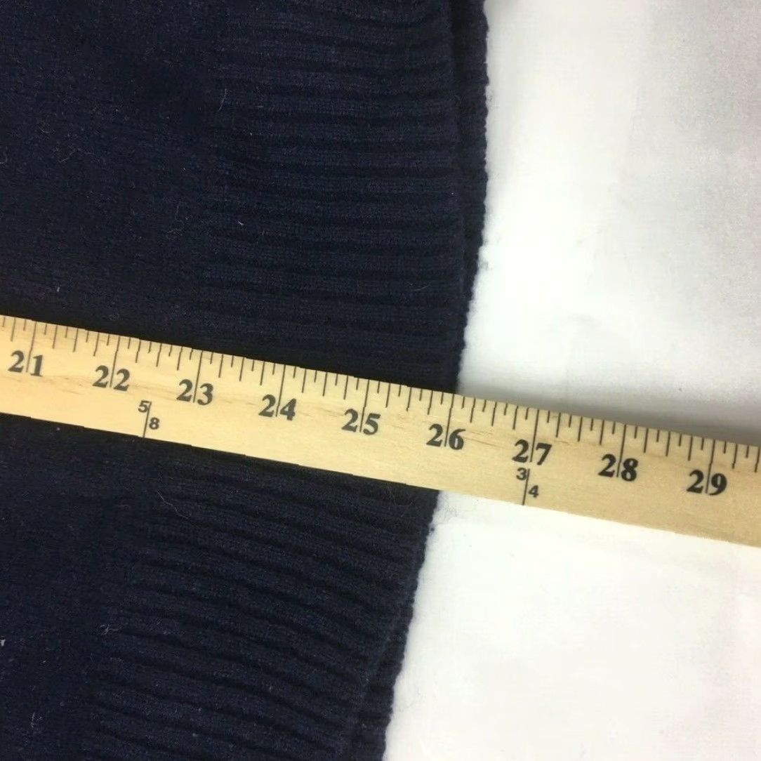Vintage Vintage Damon Men’s Lambswool V-Neck Pullover Sweater M Navy Winter Casual Size US M / EU 48-50 / 2 - 4 Thumbnail