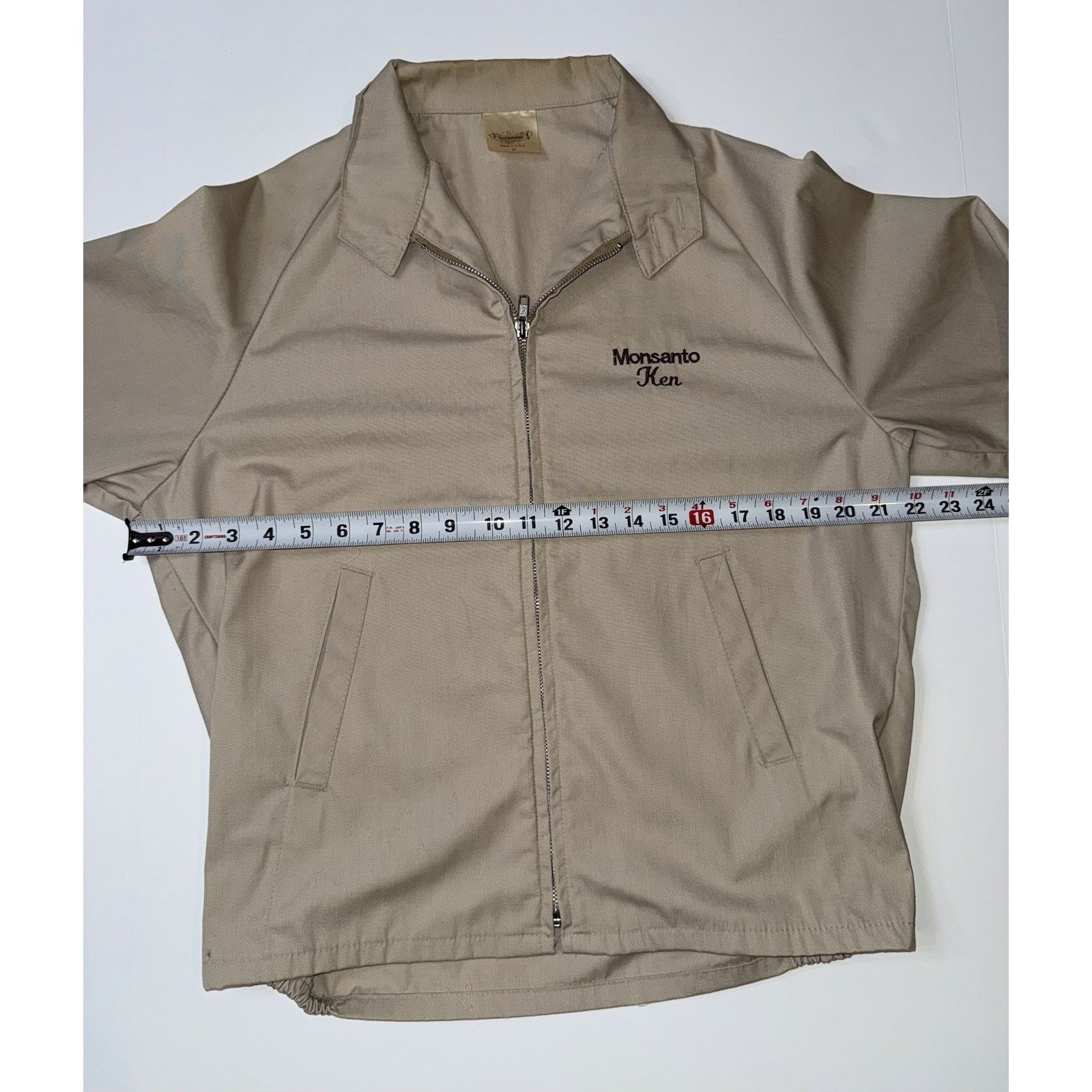 Auburn Sportswear Auburn Sportswear VTG work jacket - MONSANTO KEN Size US M / EU 48-50 / 2 - 4 Thumbnail