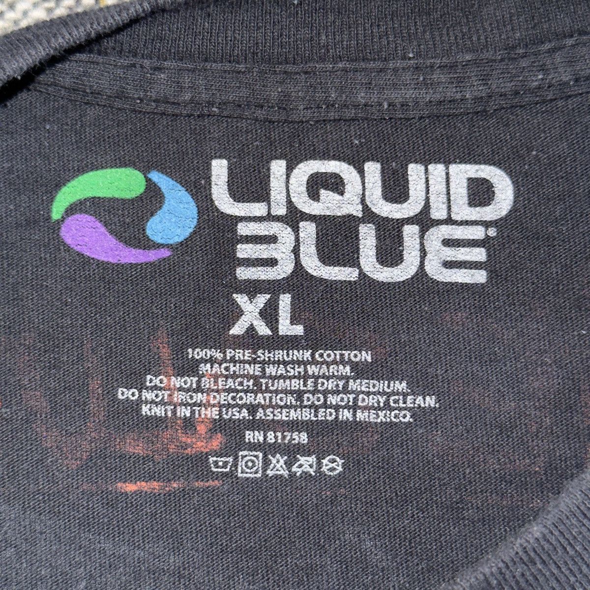 Liquid Blue Vintage Y2K 2004 ACDC Liquid Blue XL Size US XL / EU 56 / 4 - 4 Thumbnail