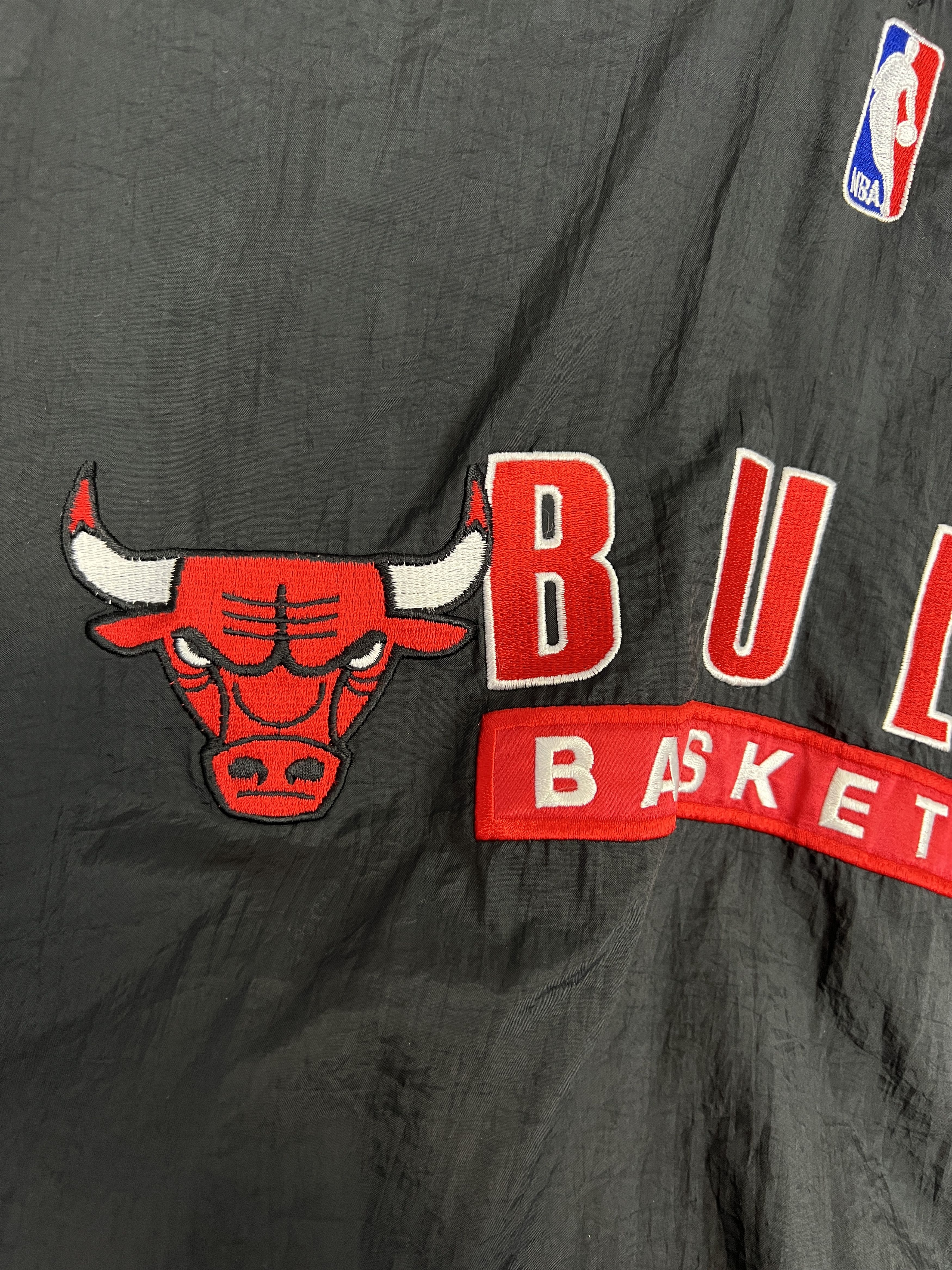 Starter Vintage 90's Starter Chicago Bulls NBA Jacket Windbreaker Size US XL / EU 56 / 4 - 4 Thumbnail
