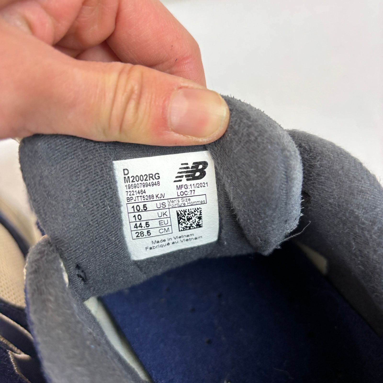 New Balance New Balance 2002R Night Tide Shoes Sneakers Men's 10.5 Size US 10.5 / EU 43-44 - 9 Thumbnail