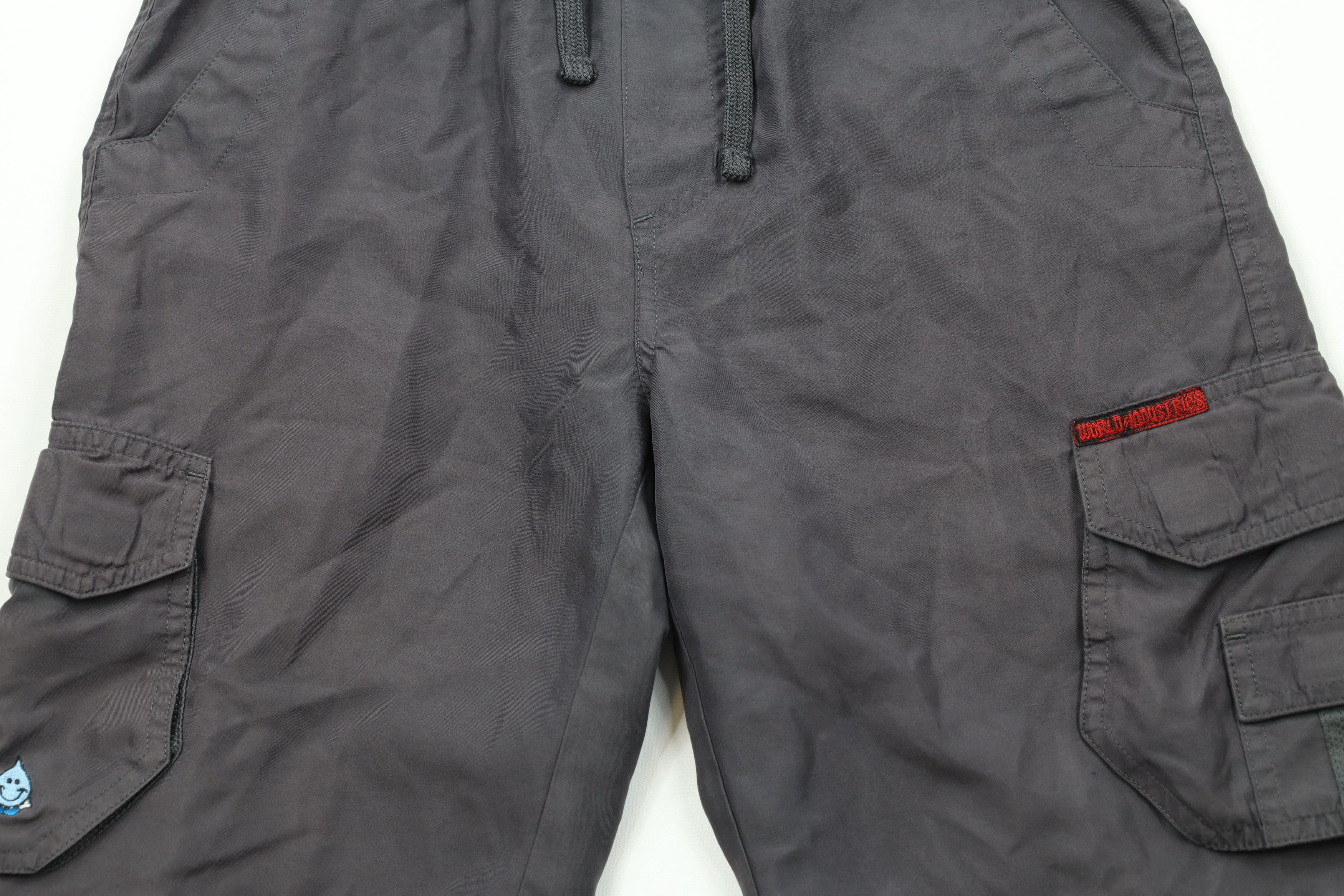 Vintage Vintage 90s World Industries Skateboard Cargo Shorts Size US 30 / EU 46 - 3 Thumbnail