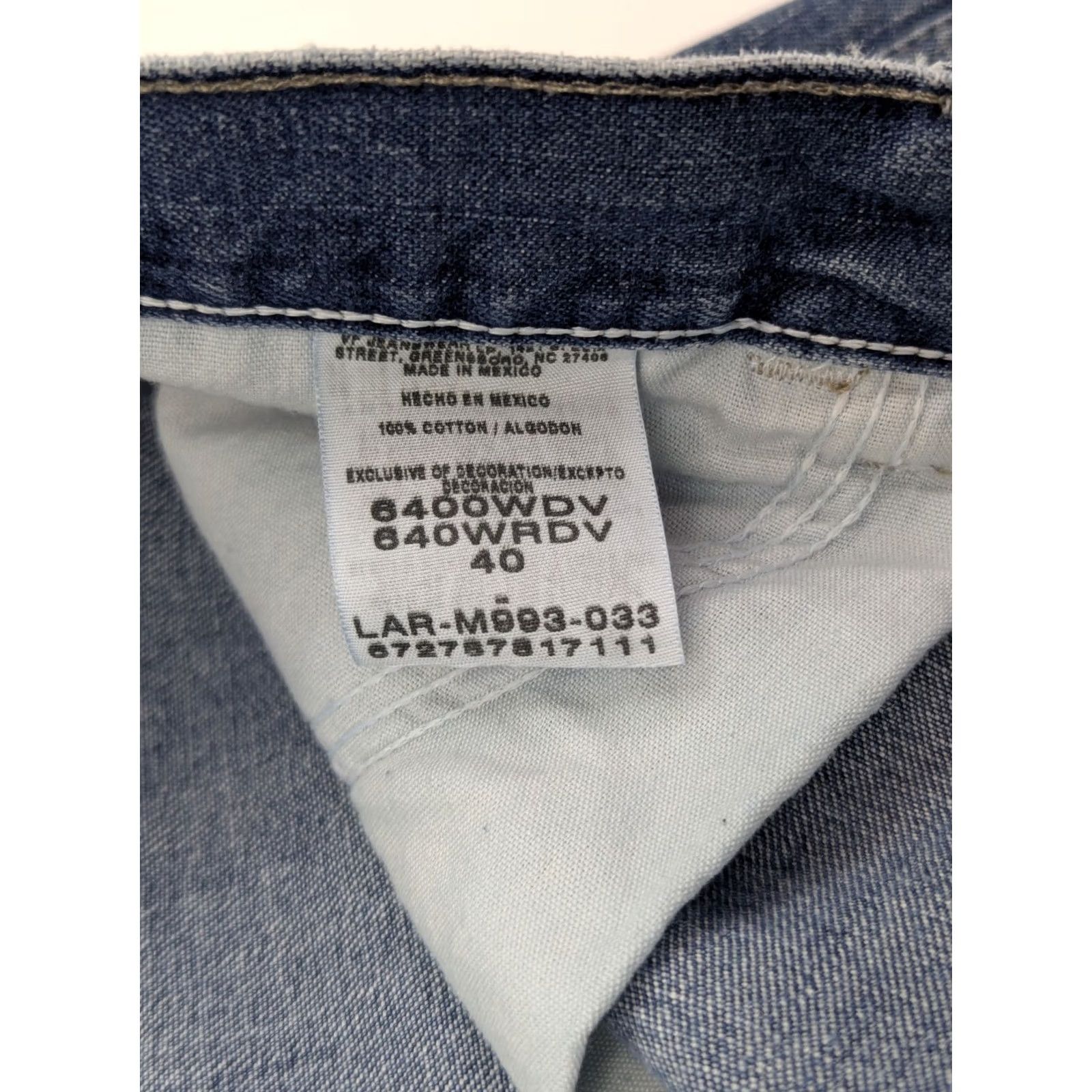 Wrangler Wrangler Carpenter Shorts Men 40 Denim Blue Cotton Jean Work Hero True 40x10 Size US 40 / EU 56 - 7 Thumbnail