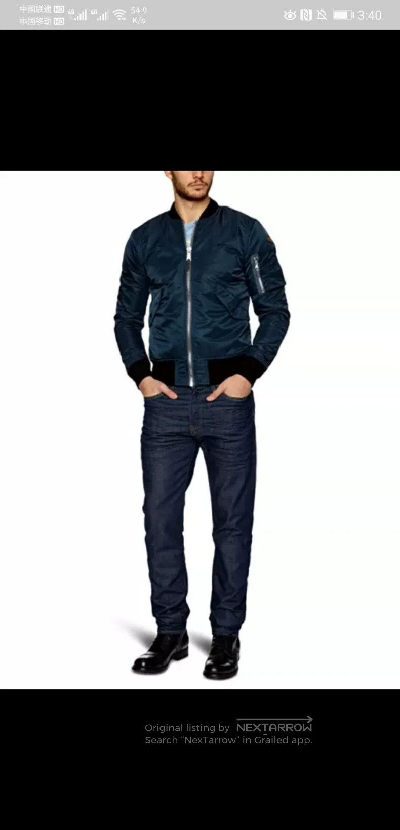 Other Padded thick slim stand-up collar new jacket jacket Size US M / EU 48-50 / 2 - 8 Thumbnail