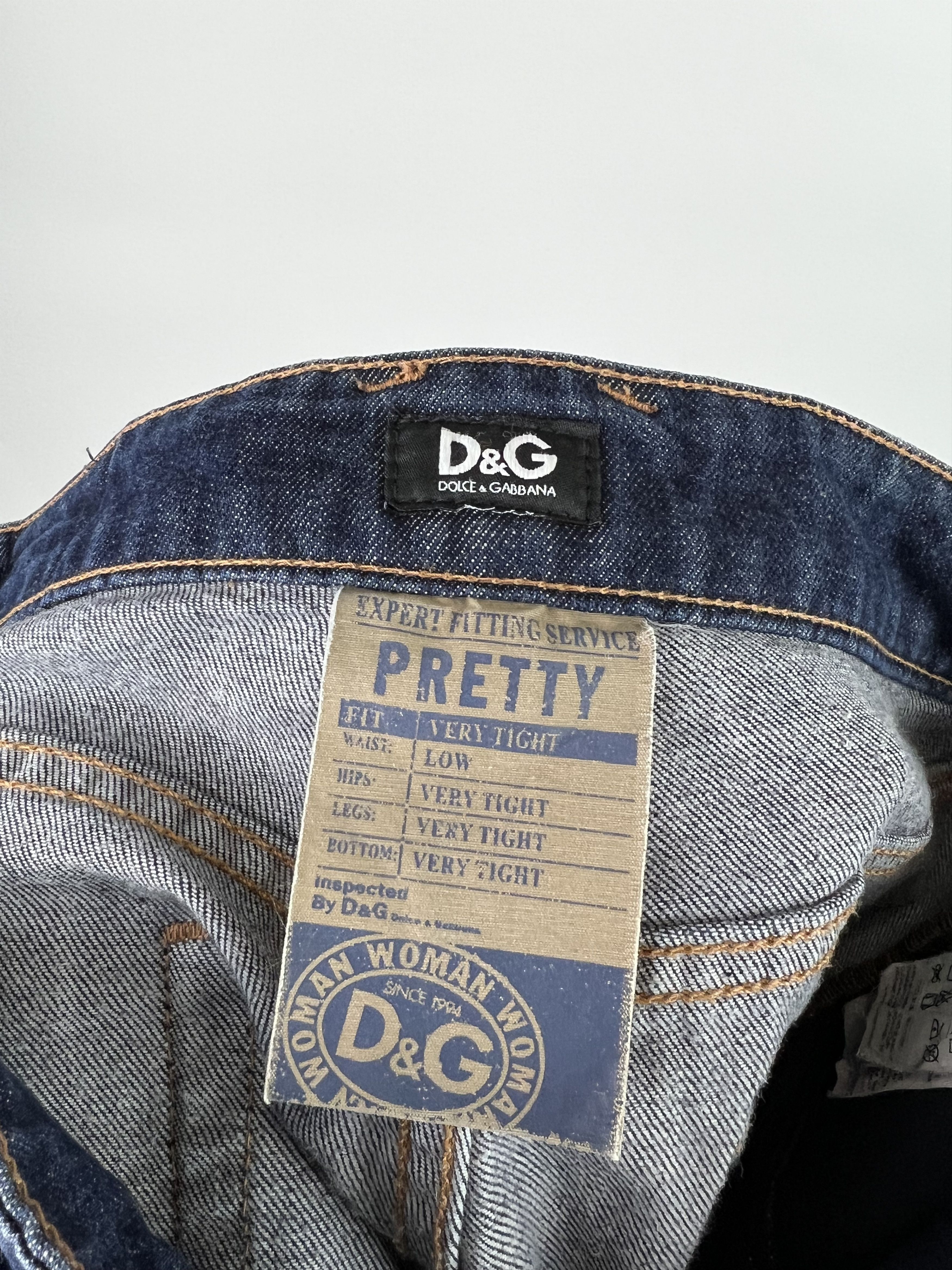 Dolce & Gabbana Dolce & Gabbana Women's Low Rise Skinny Jeans Size 26 Size 26" / US 2 / IT 38 - 9 Thumbnail