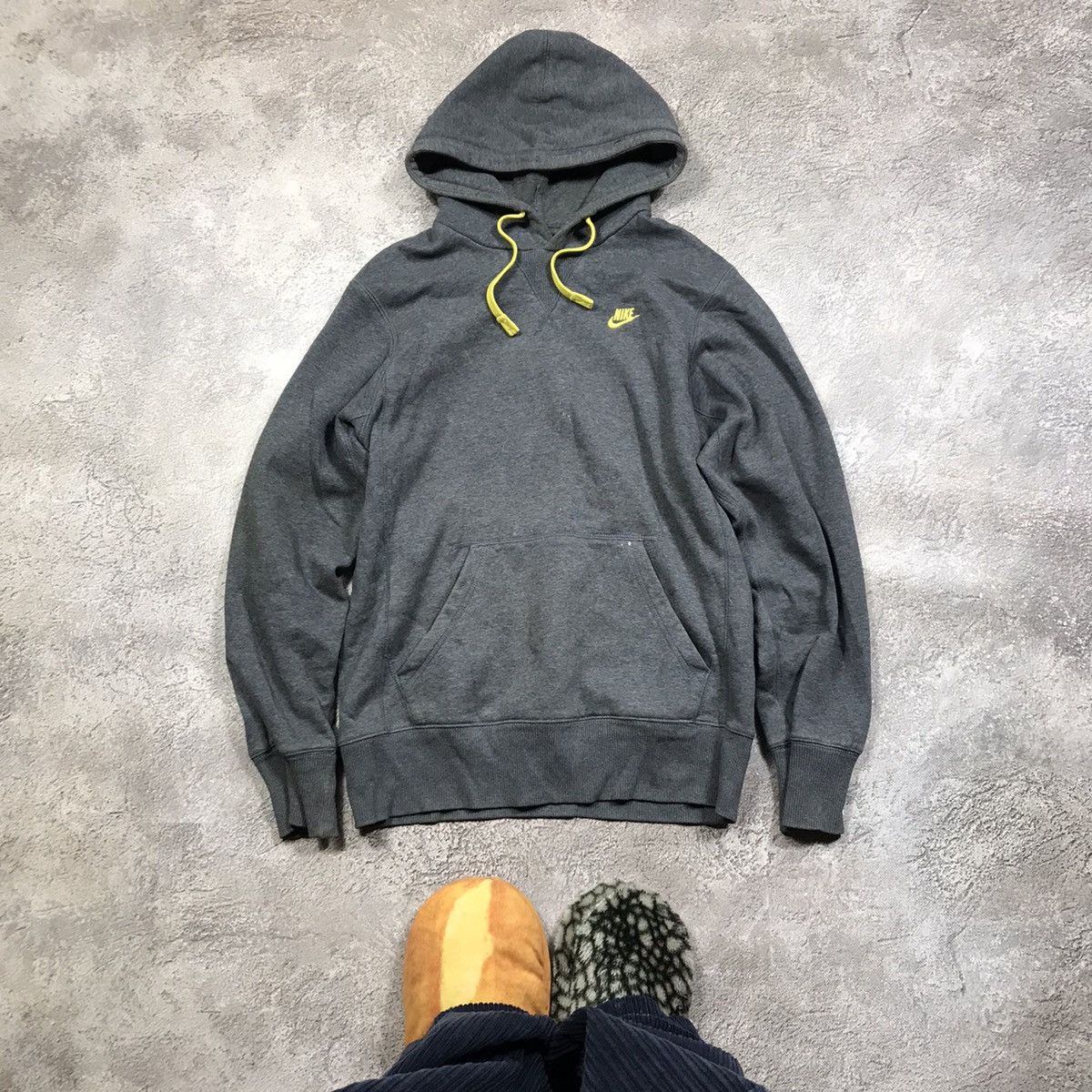 Vintage VINTAGE NIKE HOODIE 90s Y2K SWOOSH CASUAL Size US L / EU 52-54 / 3 - 1 Thumbnail
