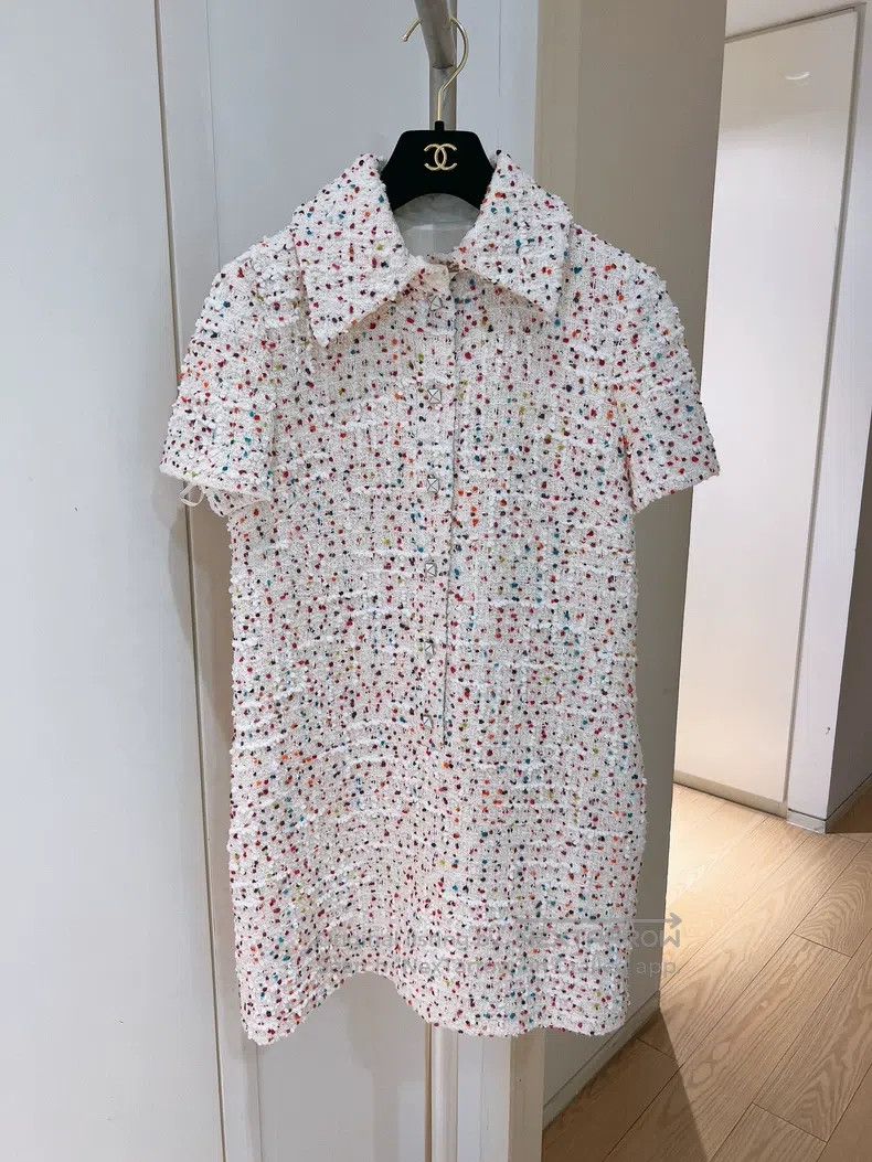 Valentino Valentino Colorful tweed dress Size S / US 4 / IT 40 - 1 Thumbnail