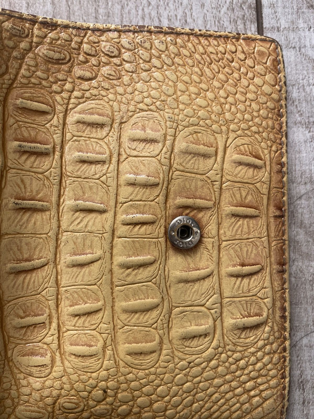 Dior Christian Dior Vintage Wallet Leather Size ONE SIZE - 14 Thumbnail