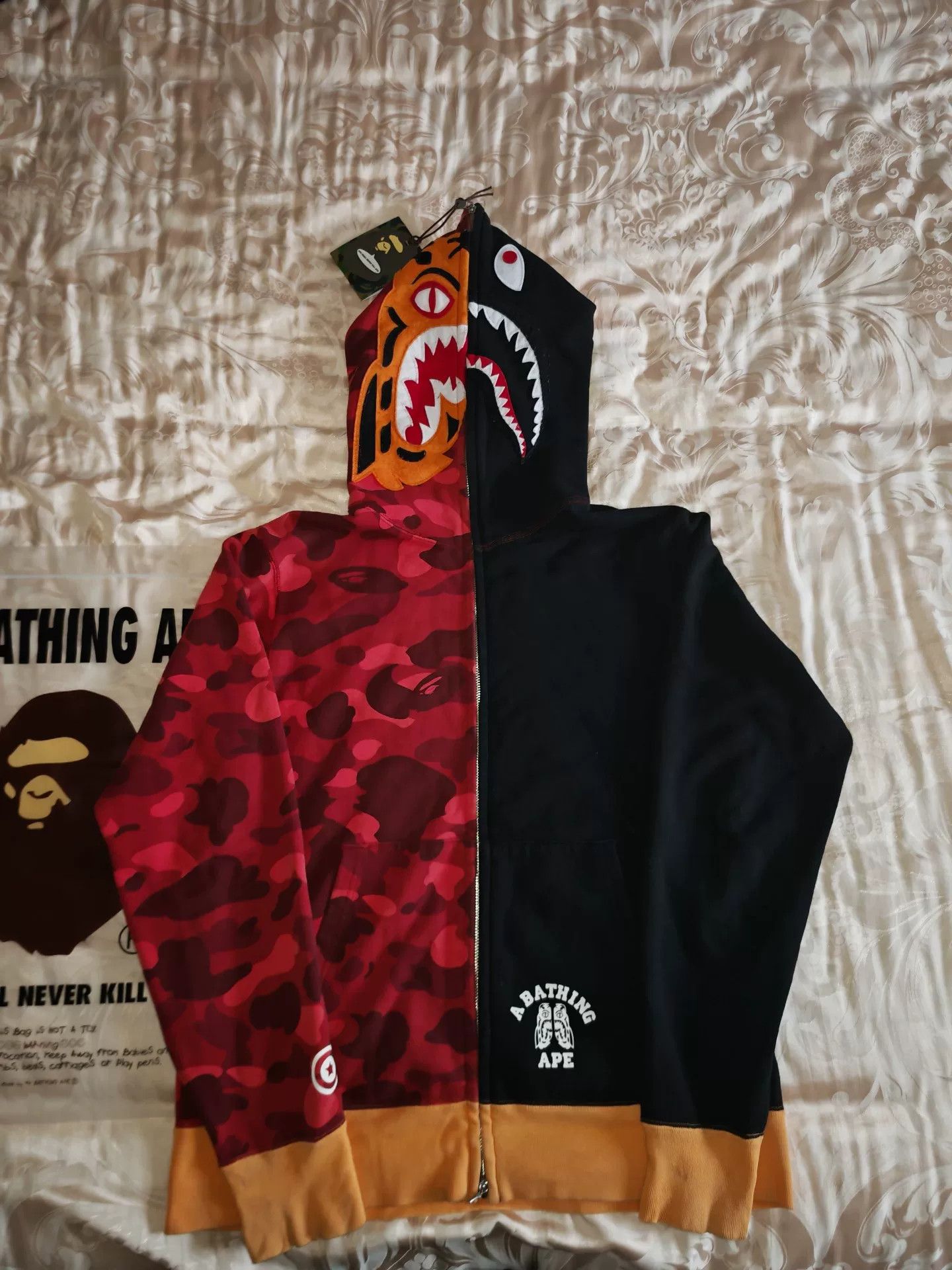 Bape Bape Red Light Jacket L Men Size US L / EU 52-54 / 3 - 1 Thumbnail