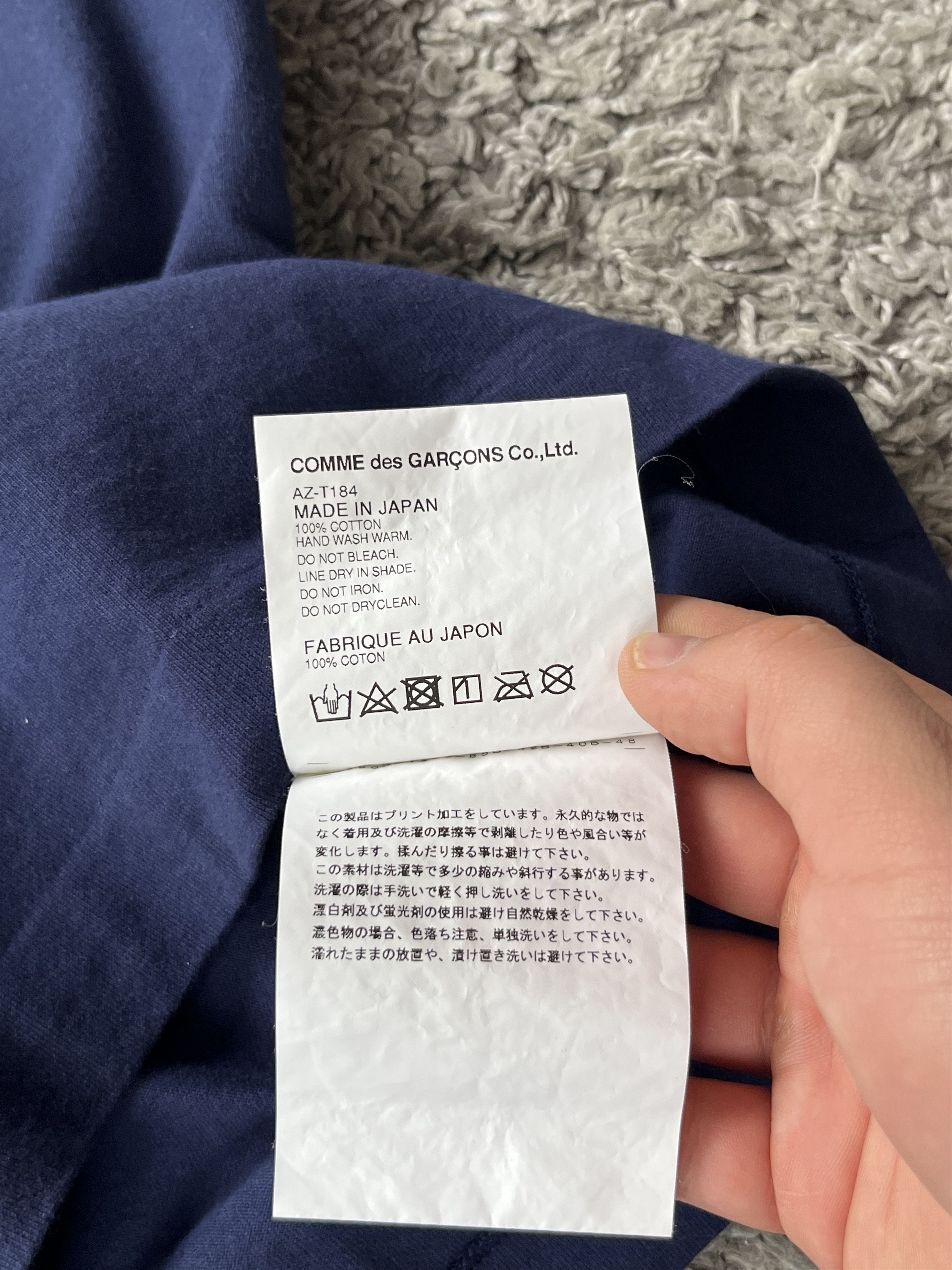 Comme des Garcons Vintage Tee Comme des Garcons Y2K MADE IN JAPAN Size US S / EU 44-46 / 1 - 8 Thumbnail
