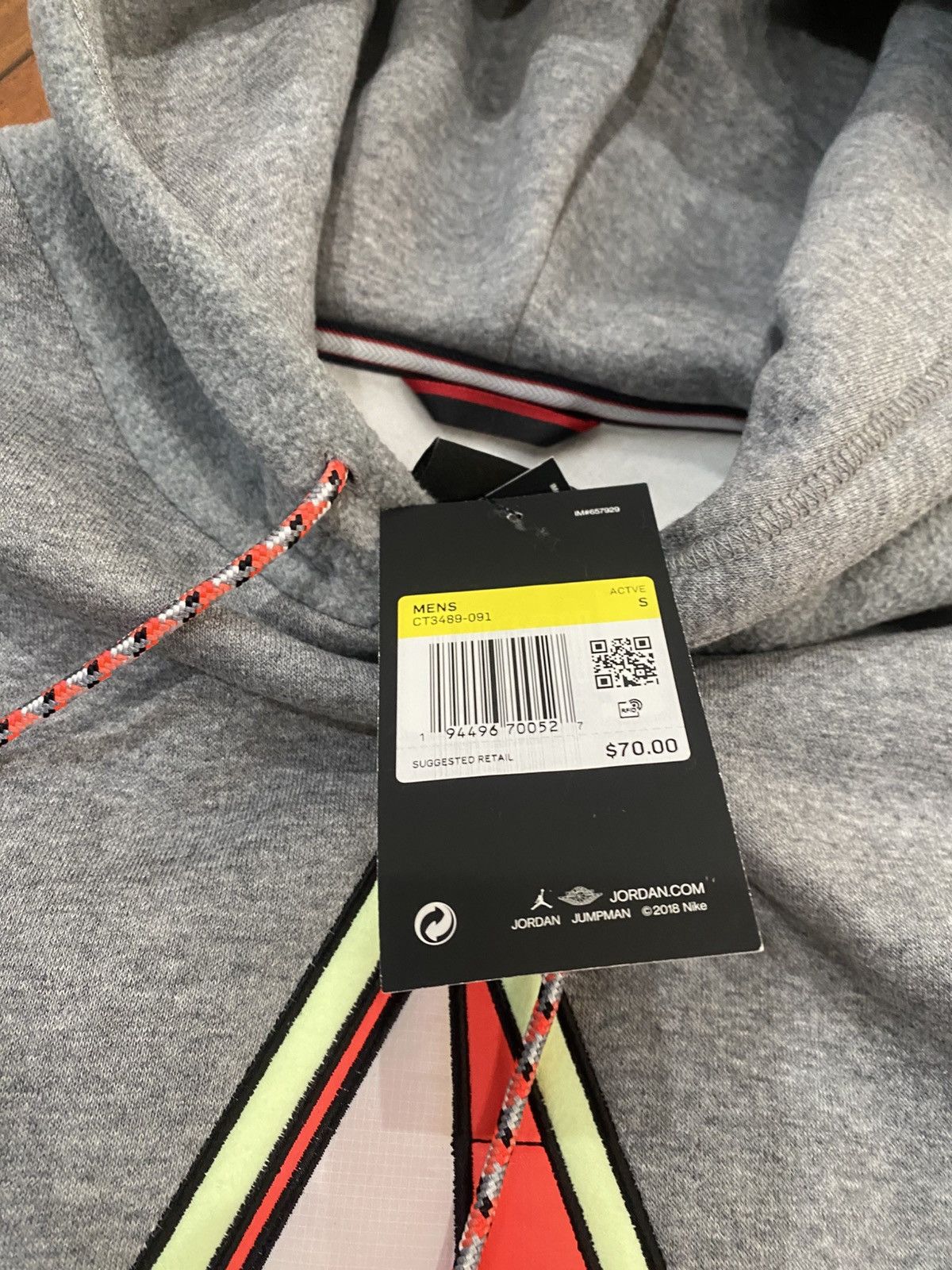 Jordan Brand JORDAN WINTER UTILITY FLEECE HOODIE -SMALL -CT3489 091 -BNWT Size US S / EU 44-46 / 1 - 2 Thumbnail