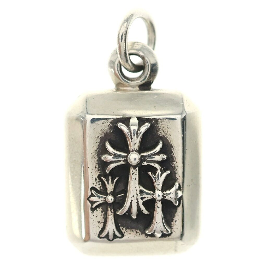 Chrome Hearts Chrome Hearts Emerald Cut Cemetery Triple Cross
