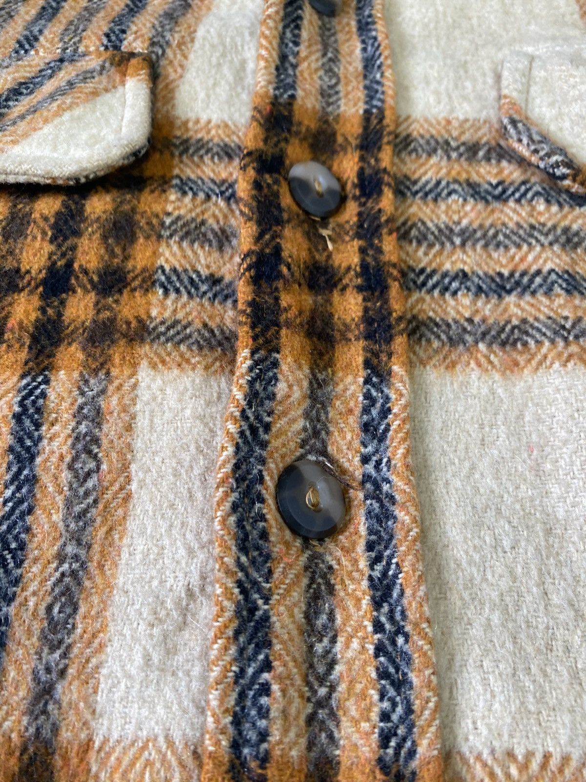 Towncraft Vintage 90s Towncraft Button Up Wool Jacket Size US L / EU 52-54 / 3 - 13 Thumbnail