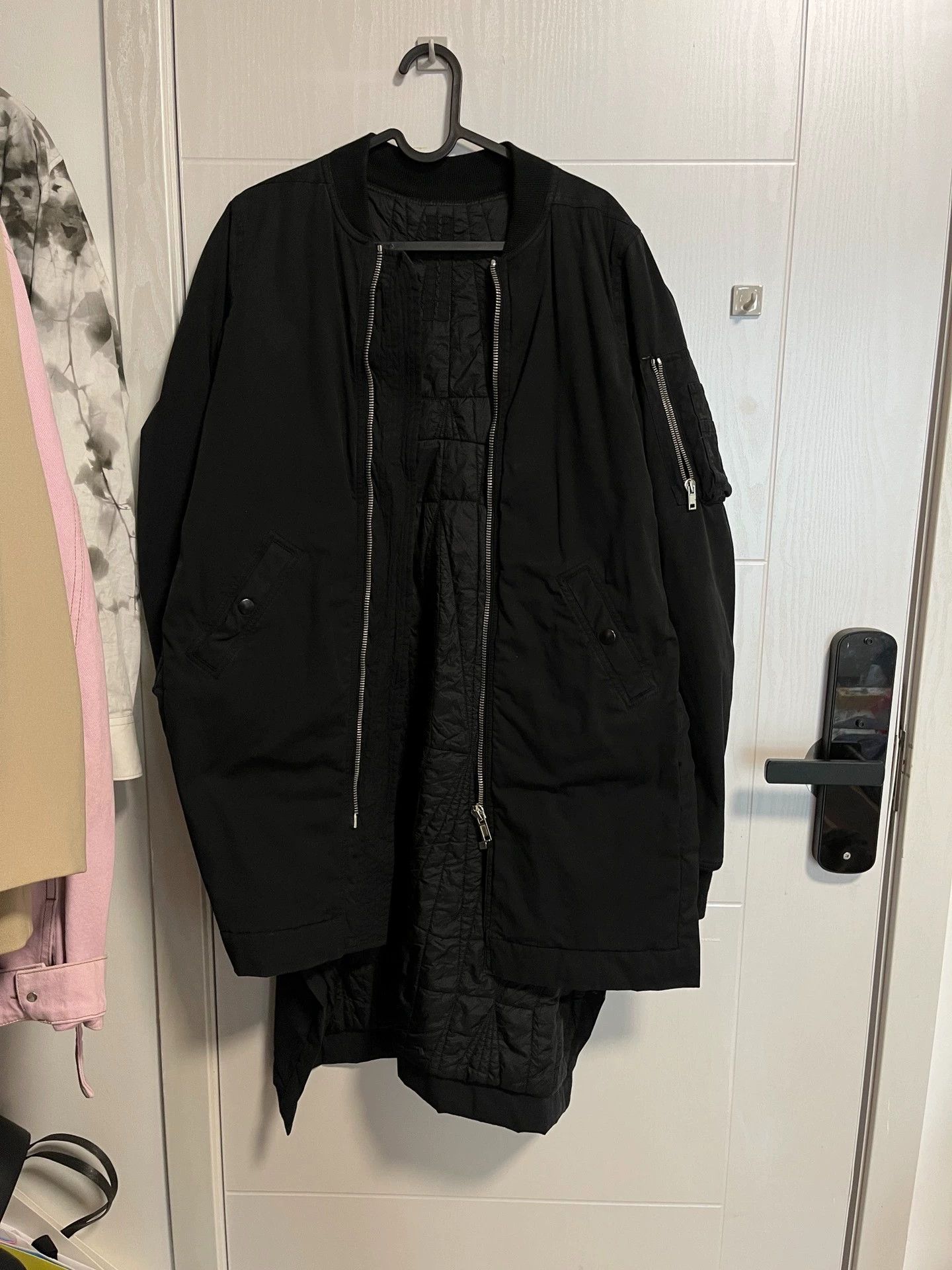 Rick Owens Rick Owens Women's S 95 New Multi-Fabric Parka w/Zippers Size S / US 4 / IT 40 - 5 Thumbnail