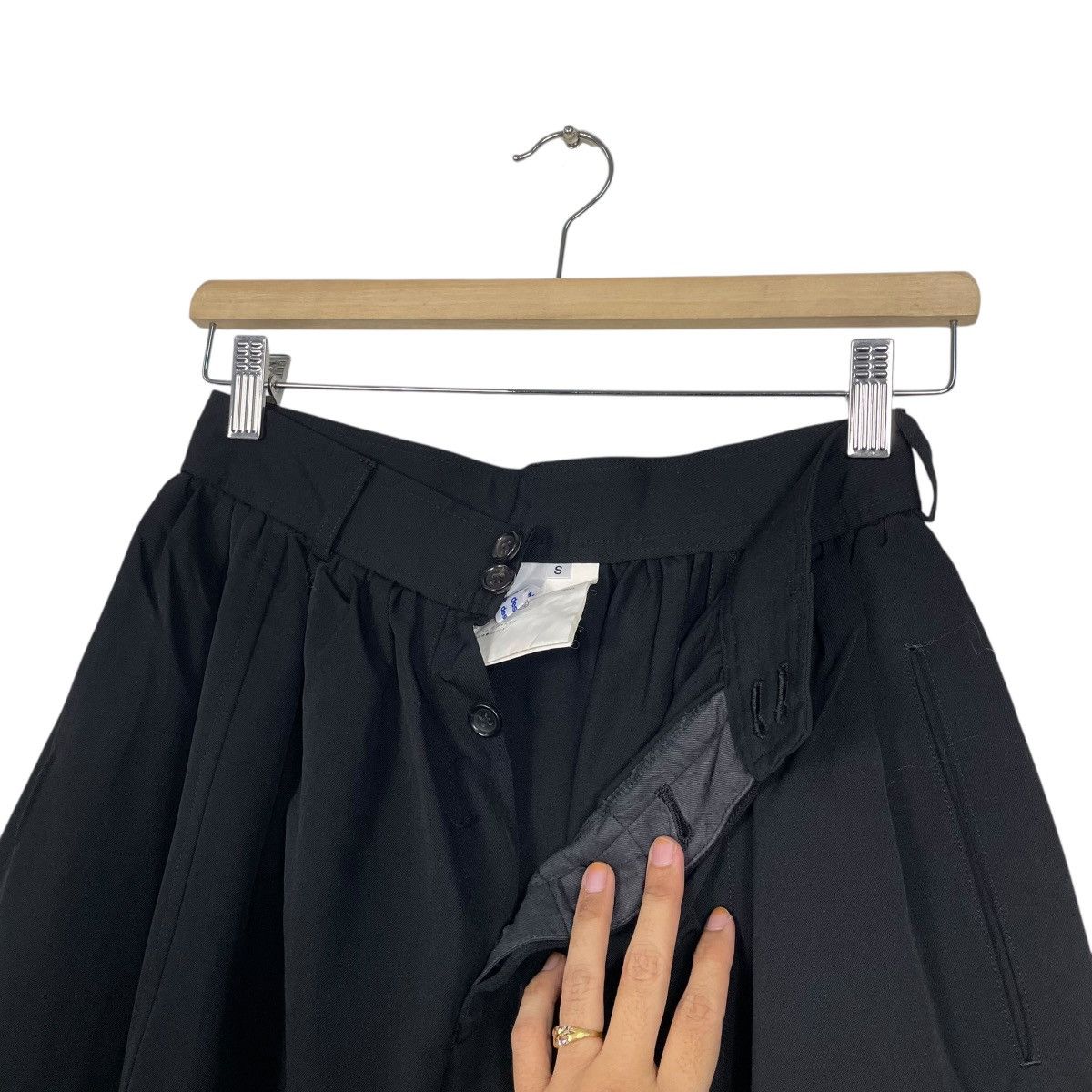 Comme des Garcons Vintage AD2005 Comme Des Garcons Low Crotch Wide Pants Size 26" / US 2 / IT 38 - 19 Thumbnail