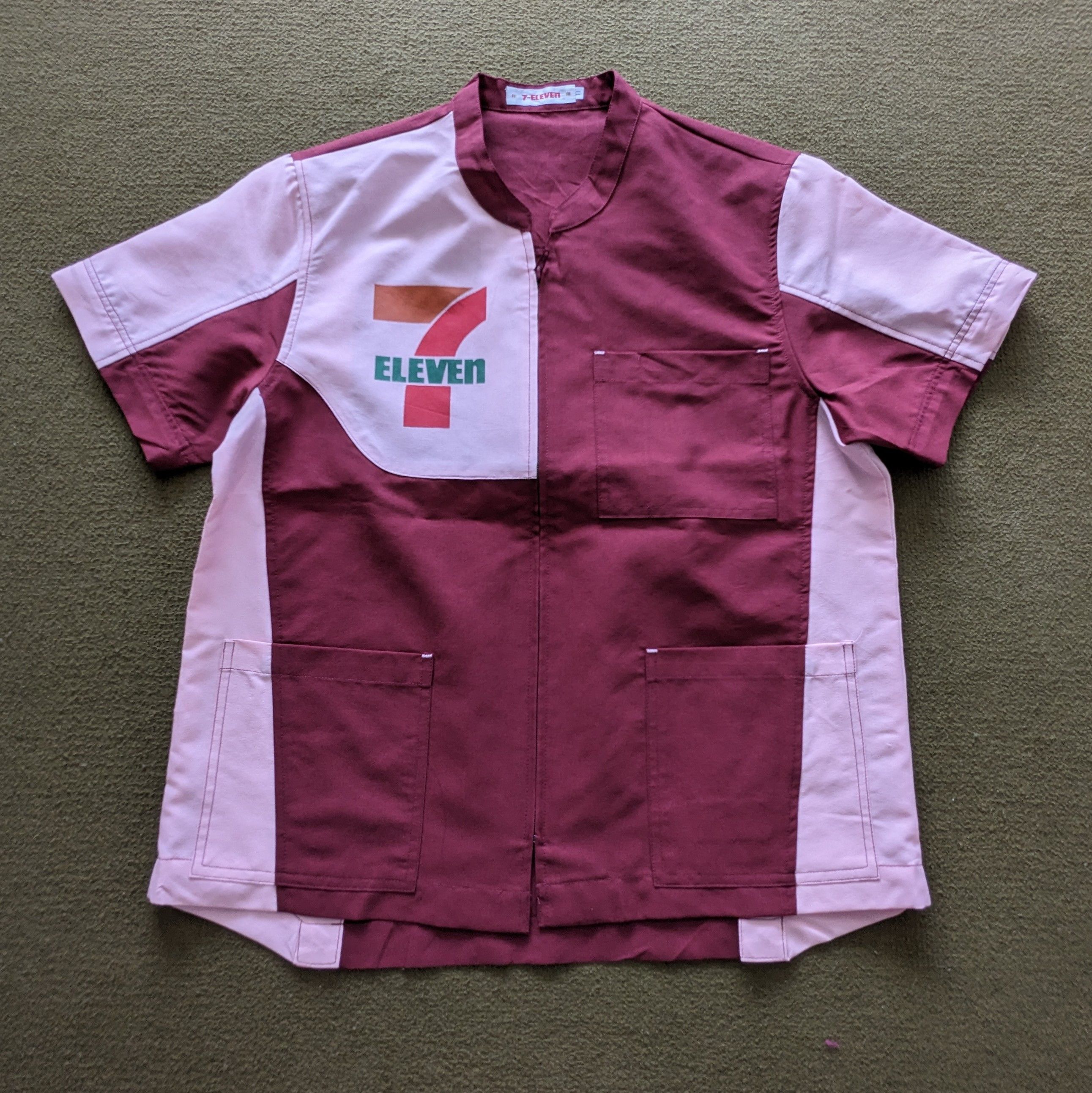 Vintage Vintage 7 ELEVEN Uniform Workers Jacket Size US S / EU 44-46 / 1 - 1 Thumbnail
