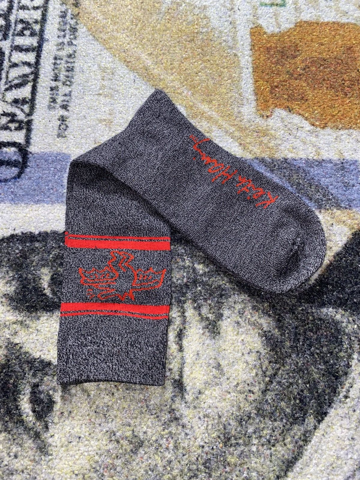 Keith Haring Keith Haring Crew Socks (1 Pair) Size ONE SIZE - 3 Thumbnail