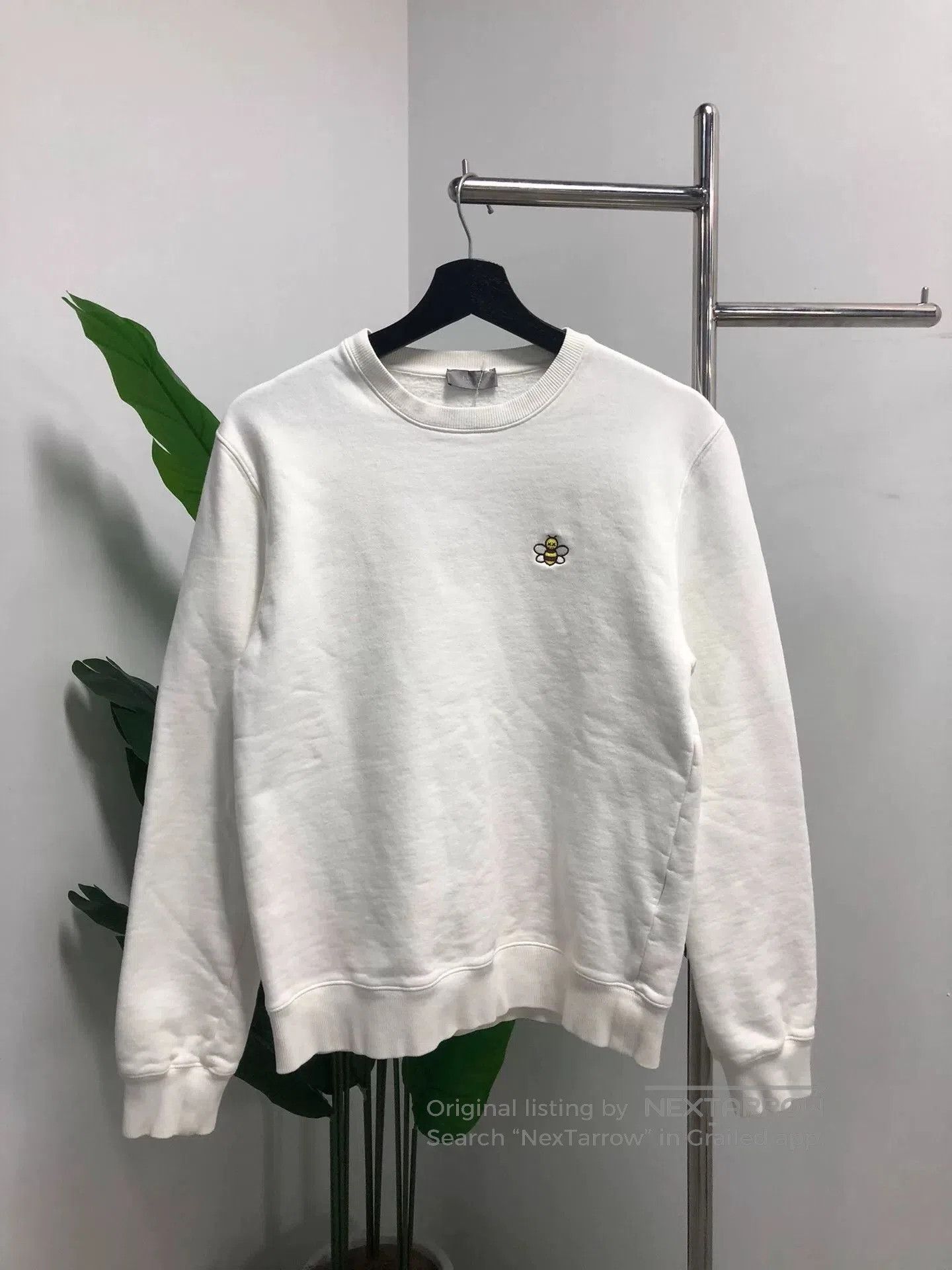 Dior dior embroidered round neck sweatshirt white. Size S / US 4 / IT 40 - 1 Thumbnail