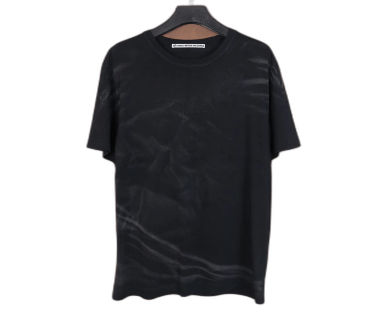 Alexander Wang Alexander Wang Black Tie-Dye Short-Sleeve Tee Size US L / EU 52-54 / 3 - 1 Thumbnail