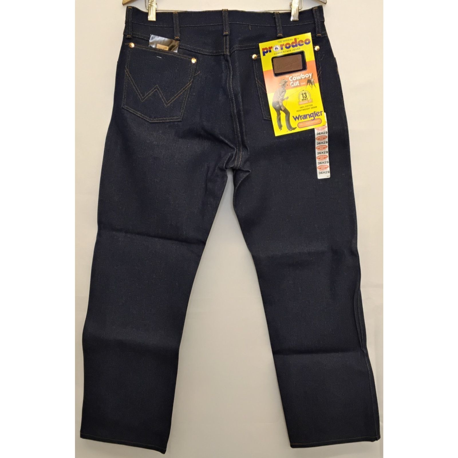 Wrangler Wrangler Pro Rodeo Cowboy Cut Jeans Men's 36 Deadstock VTG Size US 36 / EU 52 - 2 Thumbnail