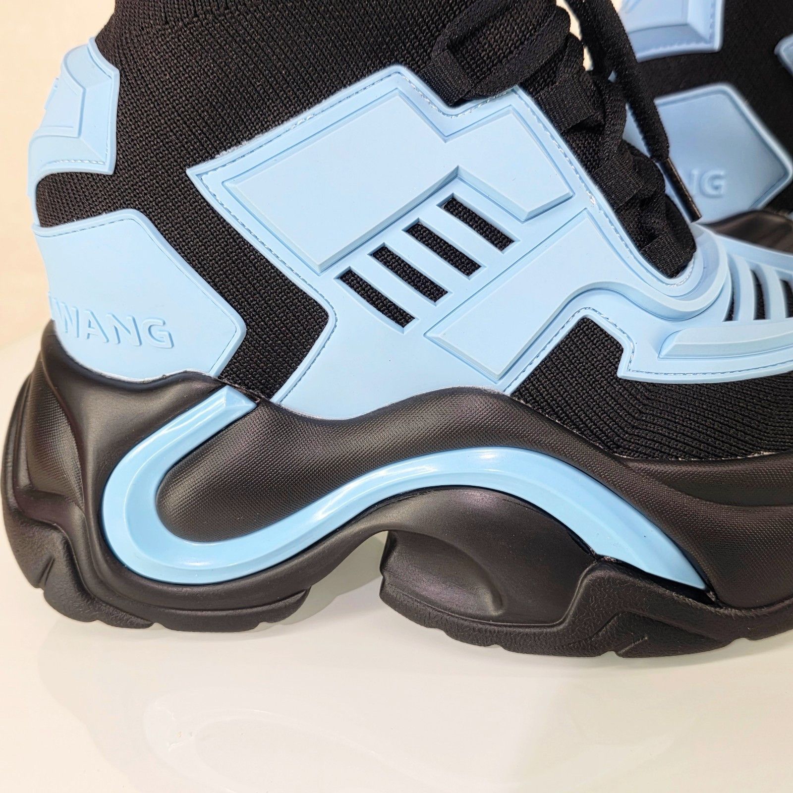 Other Wang Jupiter Damson Pull On Knit Platform Sneaker Boots 4" H Size US 10 / IT 40 - 5 Thumbnail