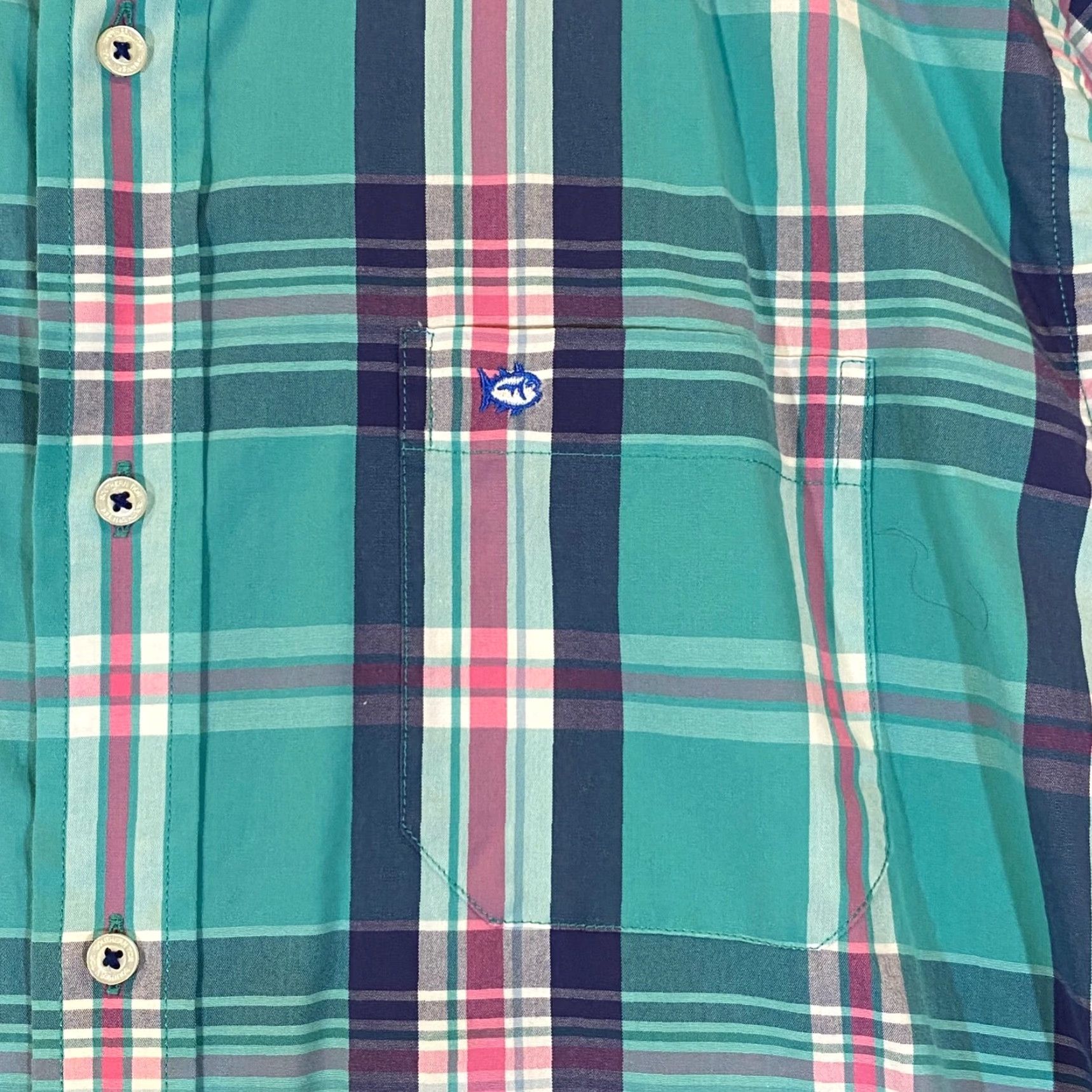 Southern Tide Southern Tide Shirt Men Large Classic Multicolor Plaid Button Down Dress Top L/S Mens Size US L / EU 52-54 / 3 - 2 Thumbnail
