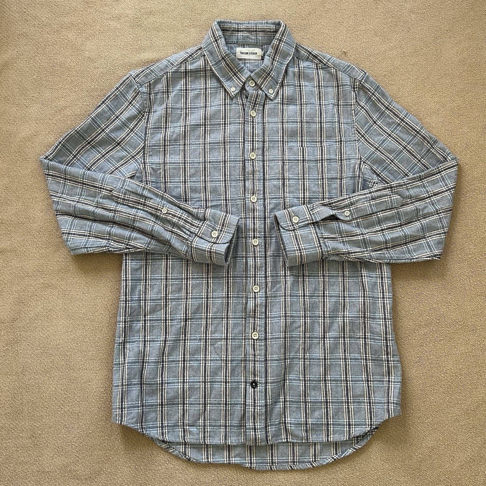 Taylor Stitch The Jack Flannel Plaid Button Up Shirt 40 Medium Size US M / EU 48-50 / 2 - 3 Thumbnail