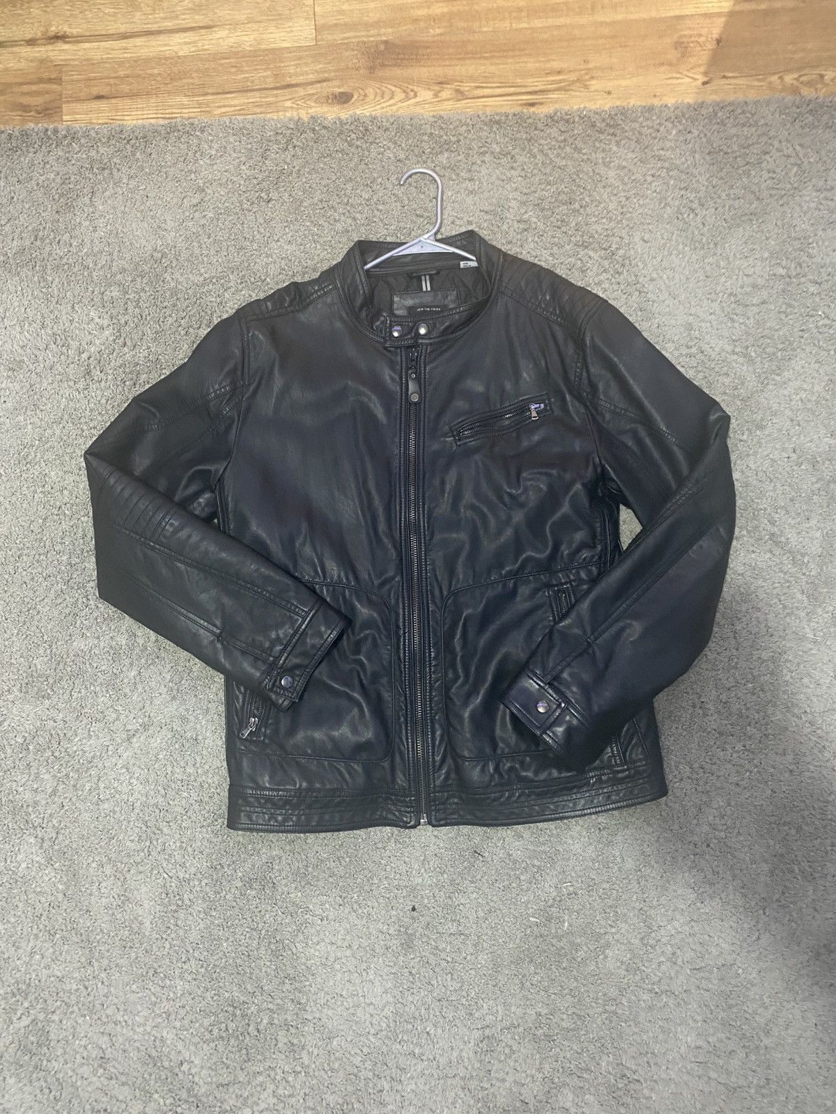 Other Vintage Biker leather jacket Size US L / EU 52-54 / 3 - 1 Thumbnail