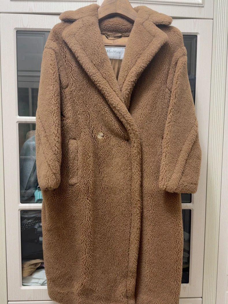 Max Mara Max Mara Camel Teddy Coat Size S / US 4 / IT 40 - 1 Thumbnail