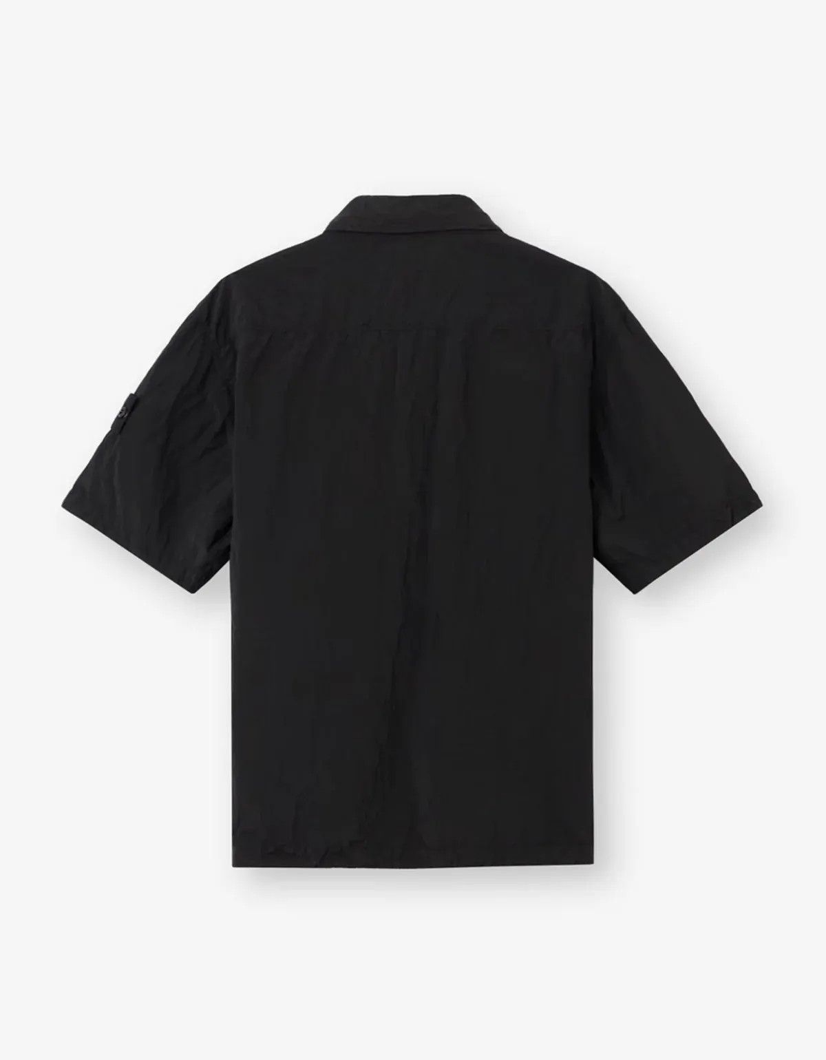 Stone Island Stone Island Black Nylon Metal Shirt Size US M / EU 48-50 / 2 - 2 Thumbnail
