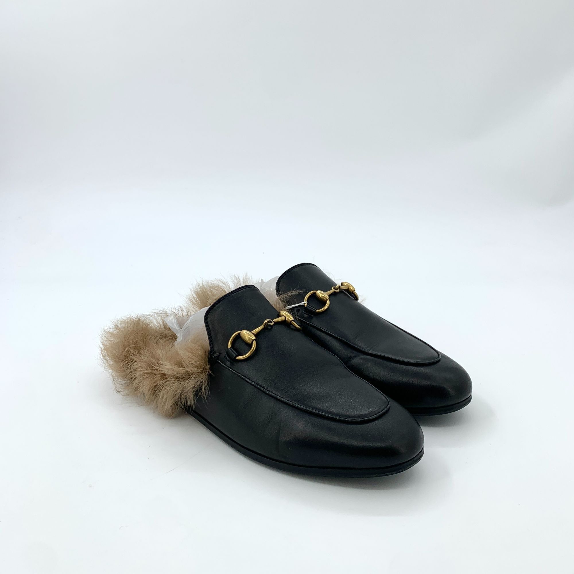 Gucci Gucci Horsebit Fur-Lined Leather Mules Size 36 Made In Italy Size US 6 / IT 36 - 7 Thumbnail