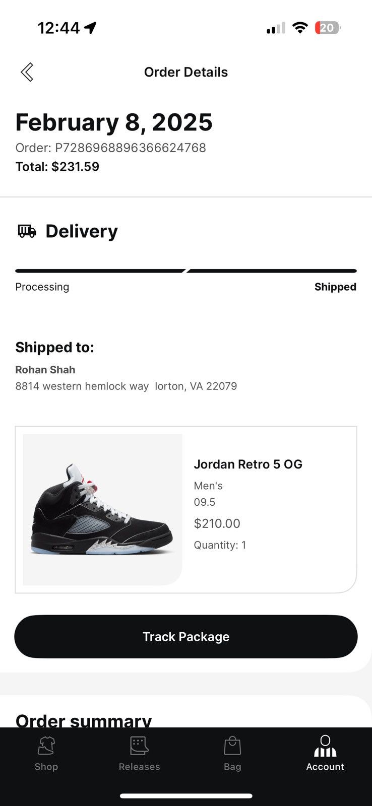 Jordan Brand Jordan 5 black metallic Size US 9.5 / EU 42-43 - 21 Thumbnail