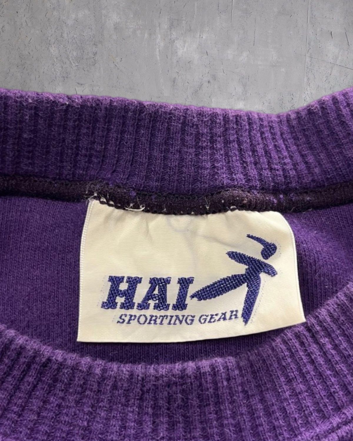 Hai Sporting Gear × Issey Miyake × Japanese Brand Hai Sporting Gear🇯🇵 logo sweater Size US M / EU 48-50 / 2 - 6 Thumbnail