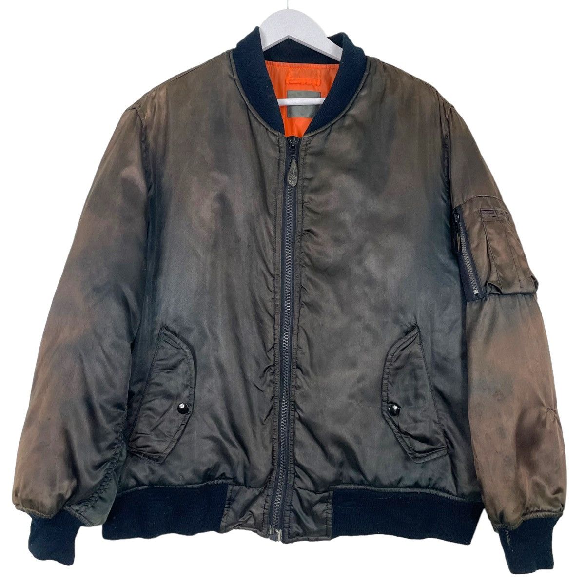 Gypsy × Japanese Brand 💥GYPSY JACK MA-1 SUNFADED BOMBER RIOT JACKET Size US L / EU 52-54 / 3 - 1 Thumbnail