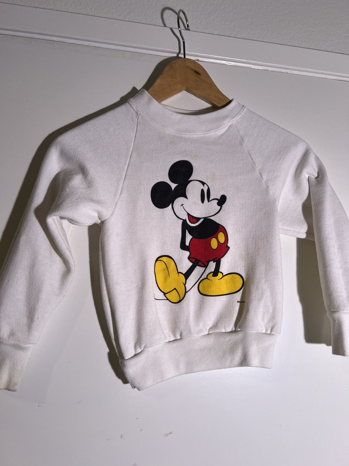 Disney 80’s 90’s VTG Vintage Disney Mickey Mouse Retro Sweatshirt Size XXS / US 00 / IT 34 - 1 Thumbnail