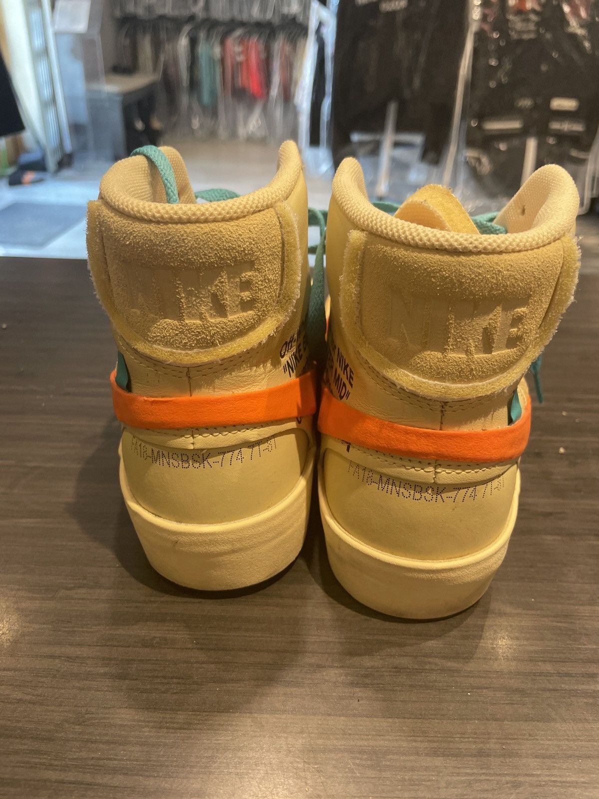 Nike × Off-White Nike x off white blazer mid tan Size US 8 / EU 41 - 8 Thumbnail
