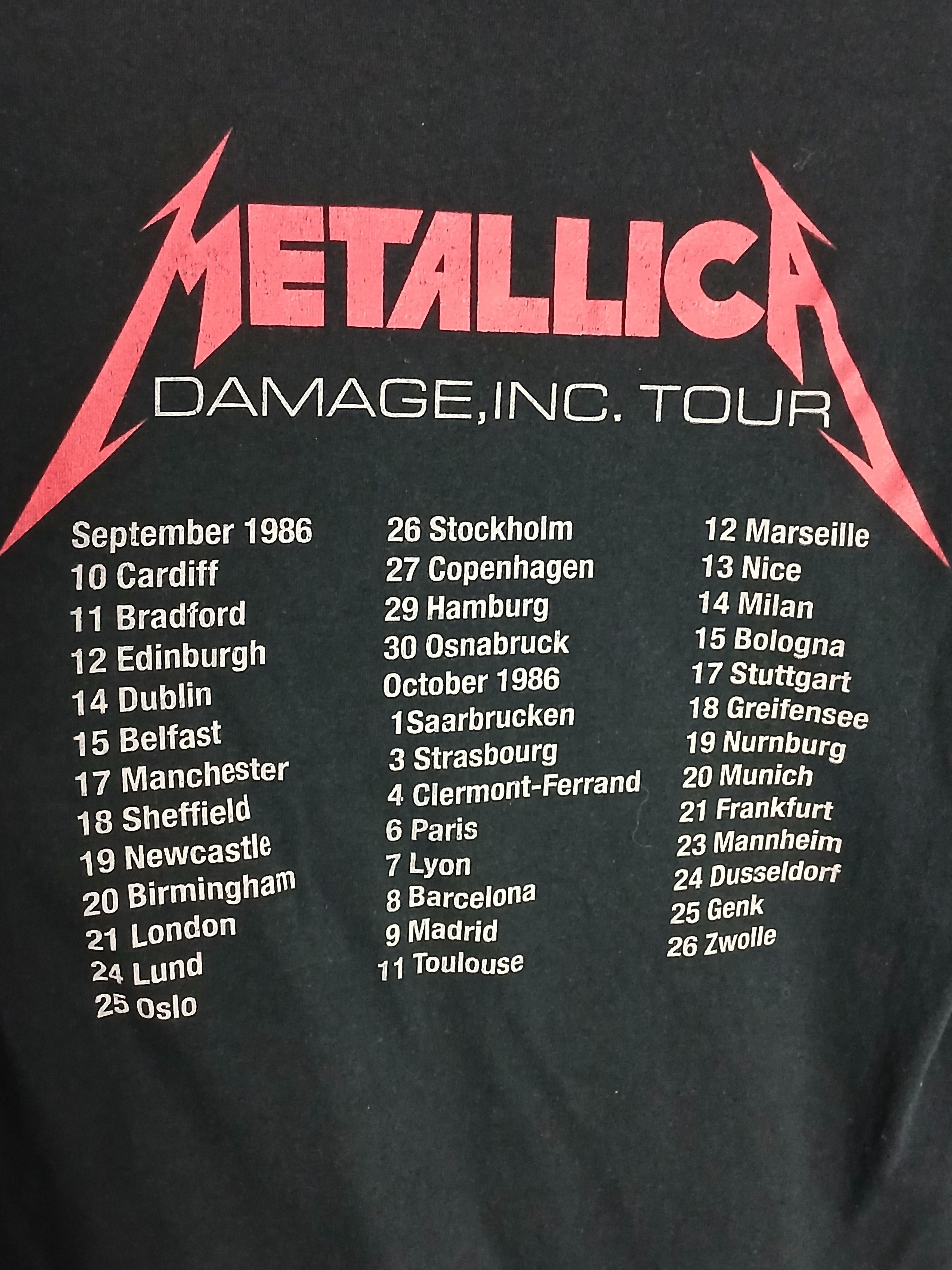 Band Tees × Metallica Metallica Master Of Puppets T-Shirt Size US S / EU 44-46 / 1 - 4 Thumbnail