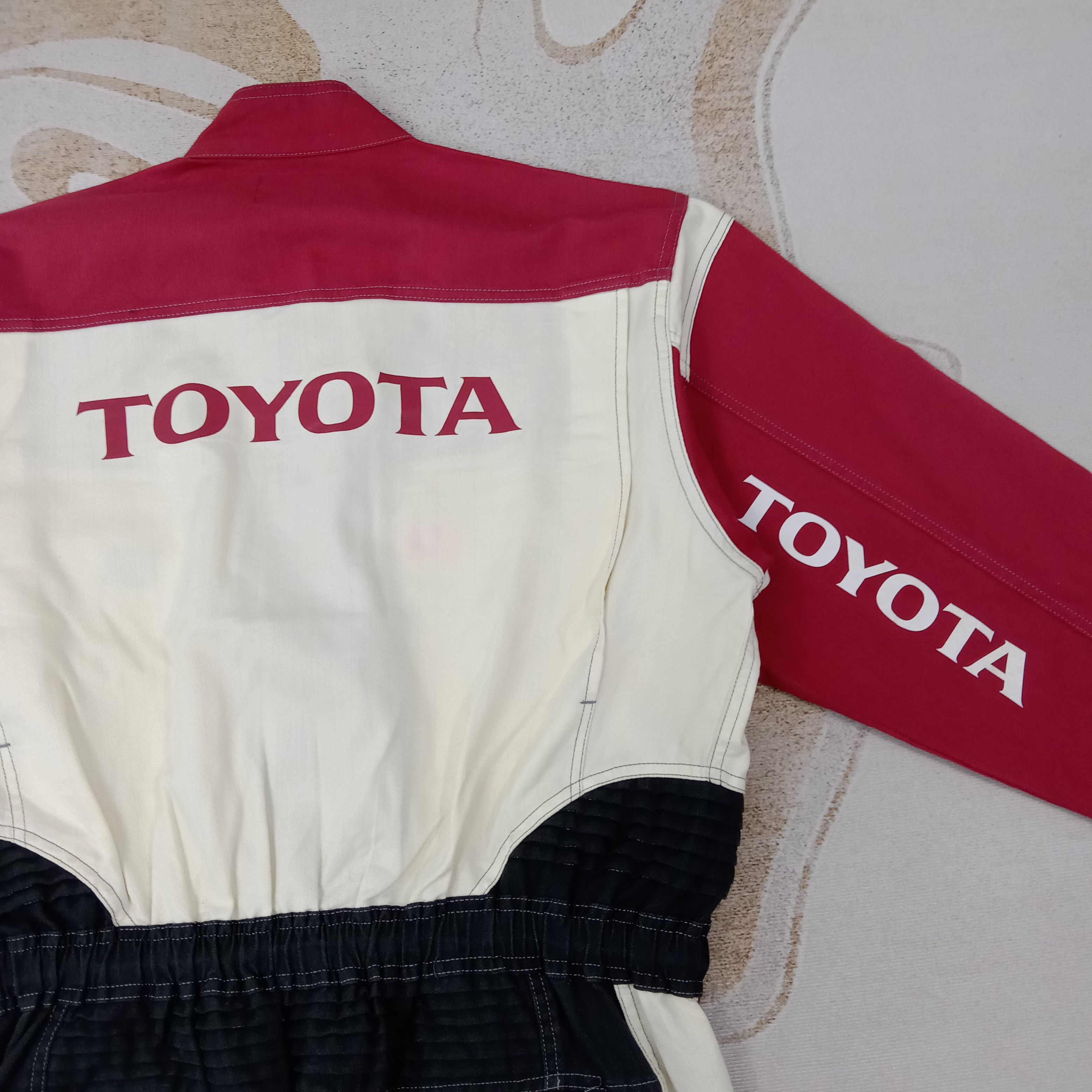 Japanese Brand Toyota Tecno Racing Team Coverall Jacket C261N28 Size US L / EU 52-54 / 3 - 3 Thumbnail
