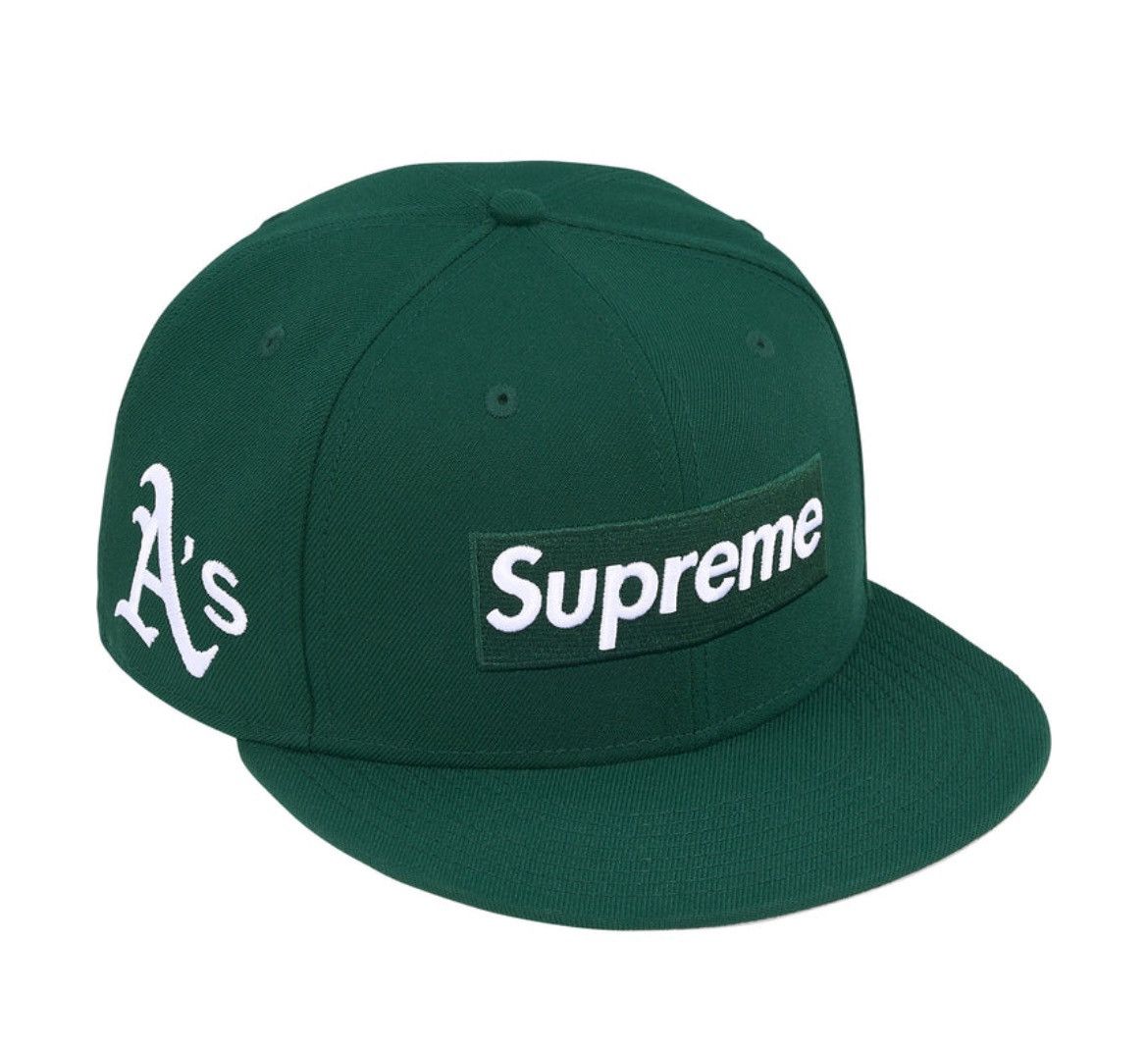 New Era × Supreme supreme brushed wool box logo new era cap (camel