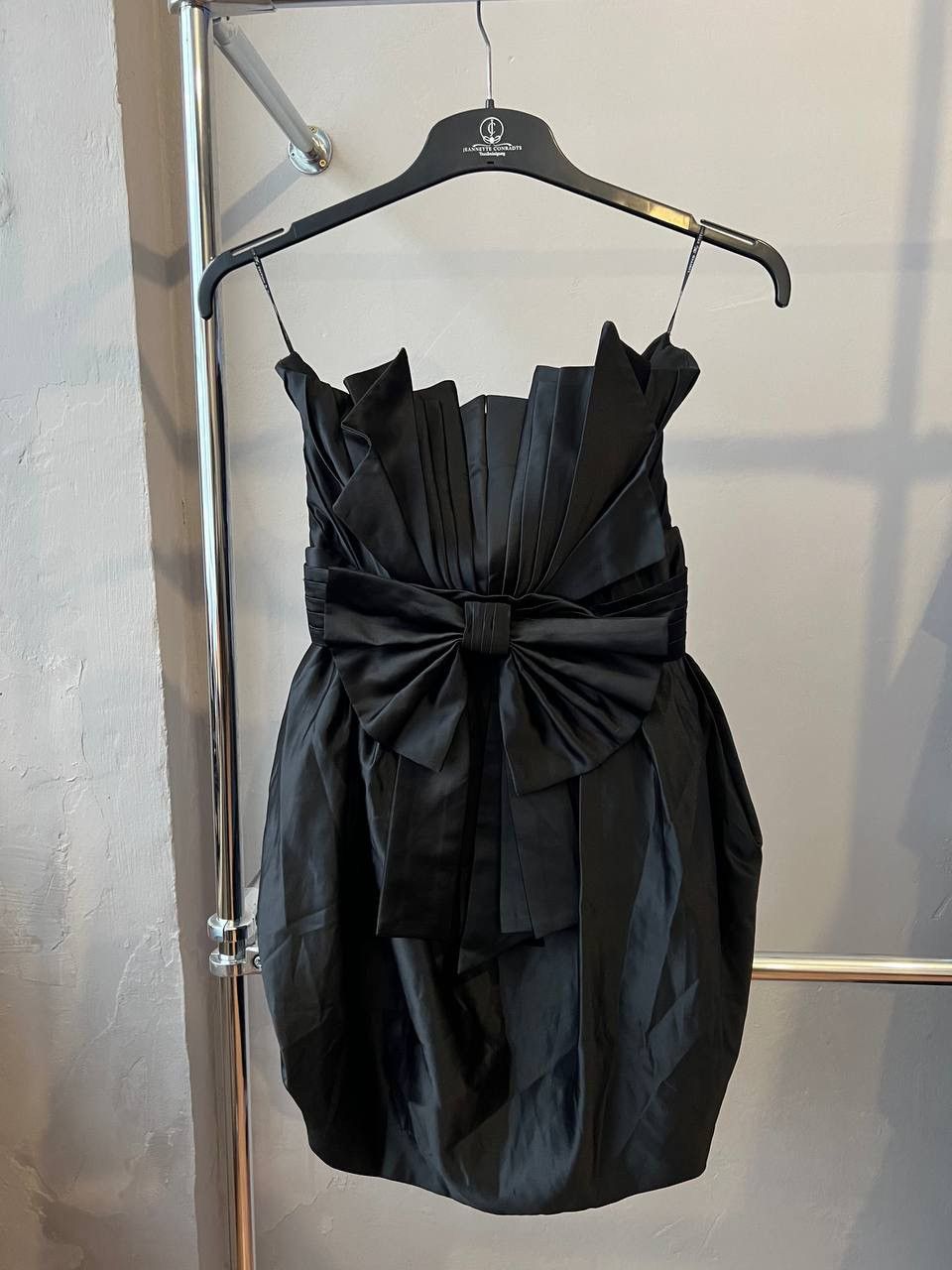Zuhair Murad MNG BY ZUHAIR MURAD LIMITED EDITION SOLID BLACK DRESS SZ M Size M / US 6-8 / IT 42-44 - 4 Thumbnail