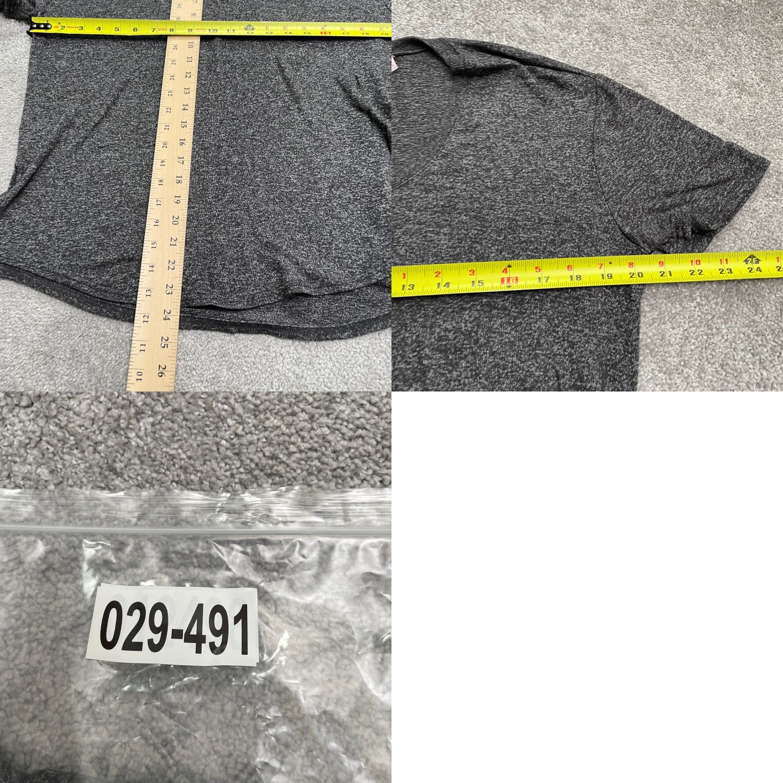 Vintage Make + Model T-Shirt Womens Adult Medium Dark Gray Scoop Neck Short Sleeve Tee Basic Size M / US 6-8 / IT 42-44 - 8 Thumbnail