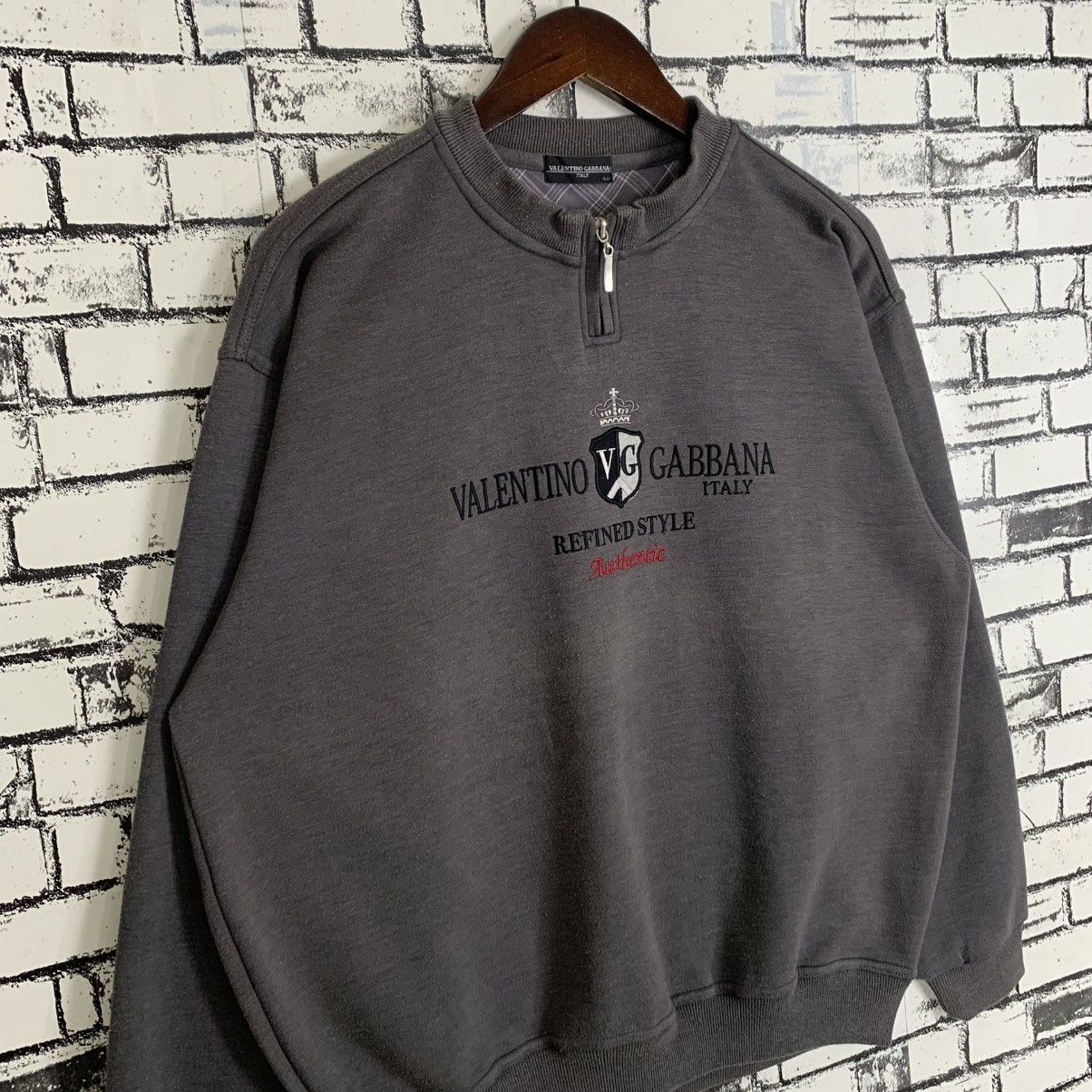 Vintage Vintage Valentino Gabbana Sweater Sweatshirt Size US L / EU 52-54 / 3 - 5 Thumbnail