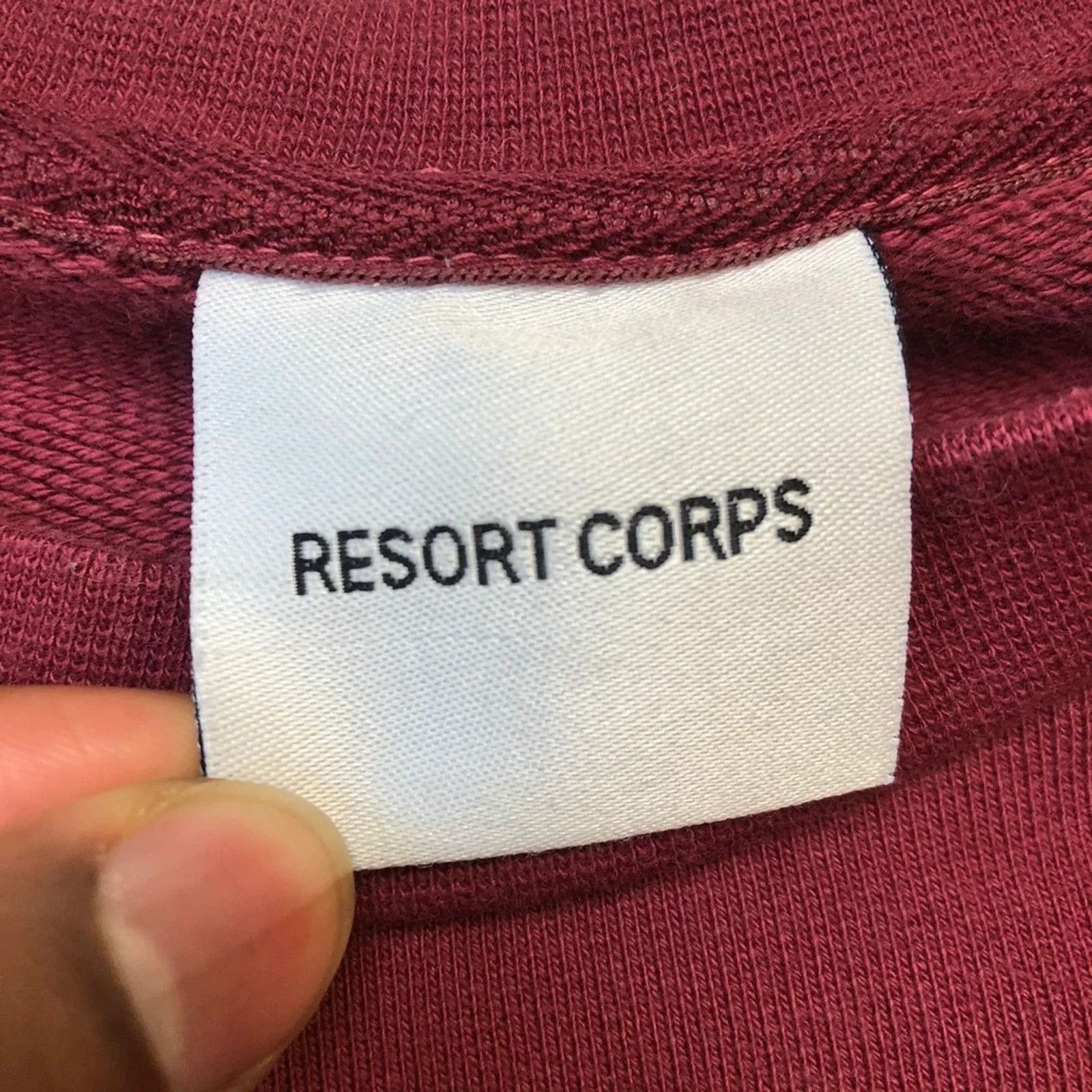 Resort Corps Luca Modesti Resort Corps Sweatshirt Spell Out Streetwear Size US M / EU 48-50 / 2 - 4 Thumbnail