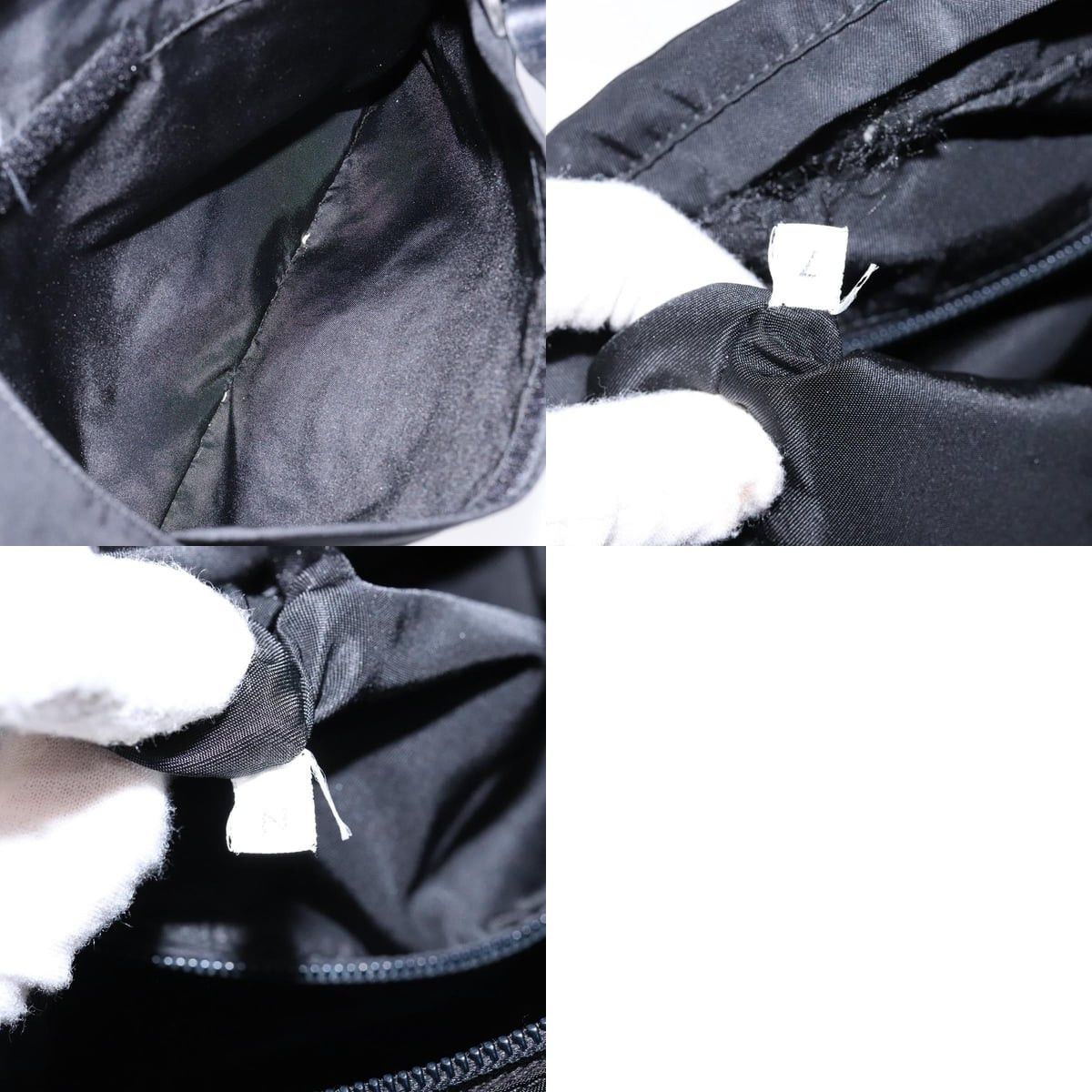 Prada PRADA Shoulder Bag Nylon Black Silver Size ONE SIZE - 13 Thumbnail