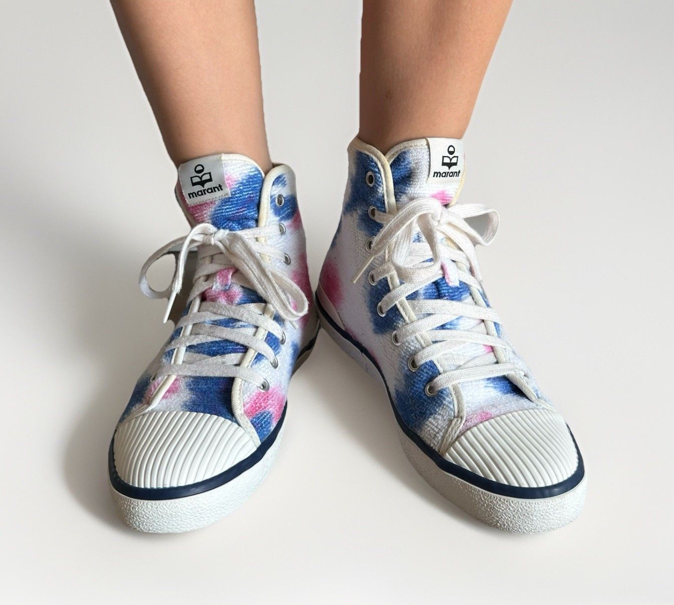 Isabel Marant DDP Isabel Marant Womens High Top Shoes Sneakers Trainers Size US 8 / IT 38 - 8 Thumbnail