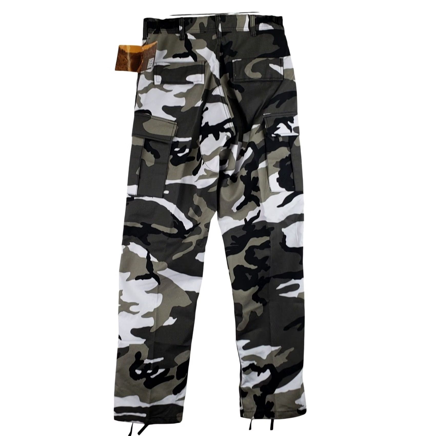 Backbone Backbone Pants Mens S White Grey Black Camo Cargo Streetwear Gorpcore Size US 30 / EU 46 - 6 Thumbnail