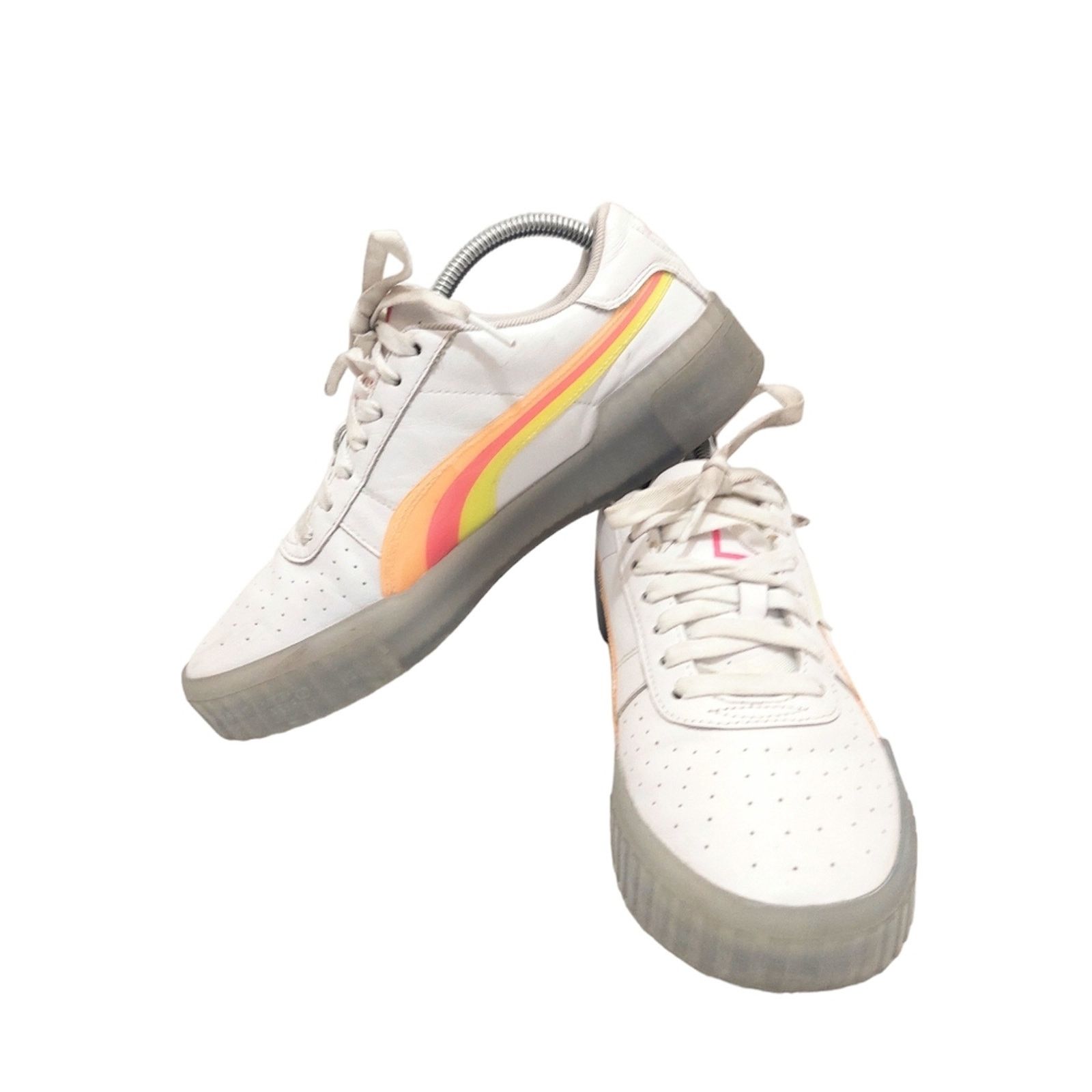 Puma Puma Cali Neon Iced Leather Running Sneakers Women's Size 10 Size US 10 / IT 40 - 3 Thumbnail