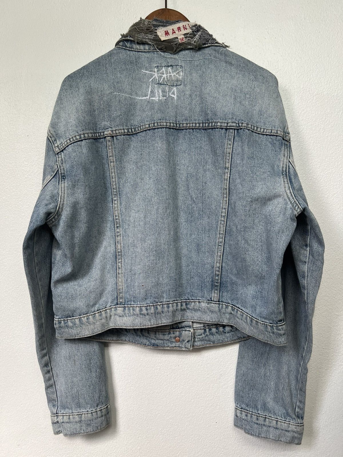 Vintage Vintage Denim Jacket Distressed by Darkpull Size US M / EU 48-50 / 2 - 6 Thumbnail