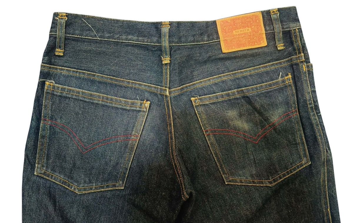 Christopher Nemeth Vintage 90s christopher nemeth patchwork denim very rare Size US 34 / EU 50 - 5 Thumbnail